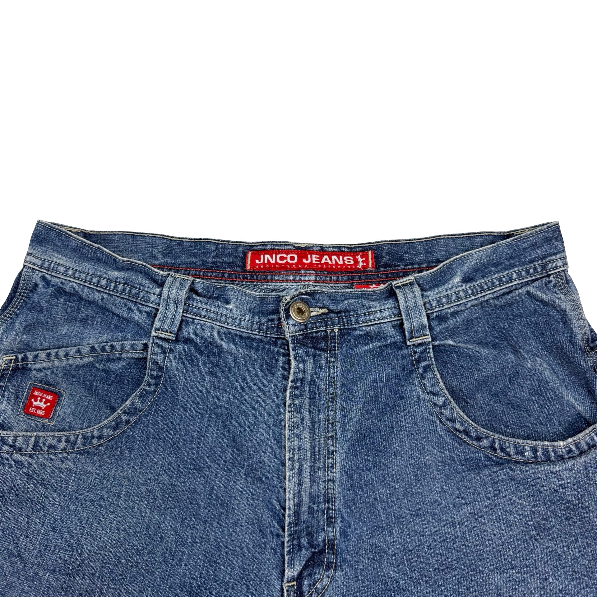 Vintage JNCO Jeans Denim Shorts Blue