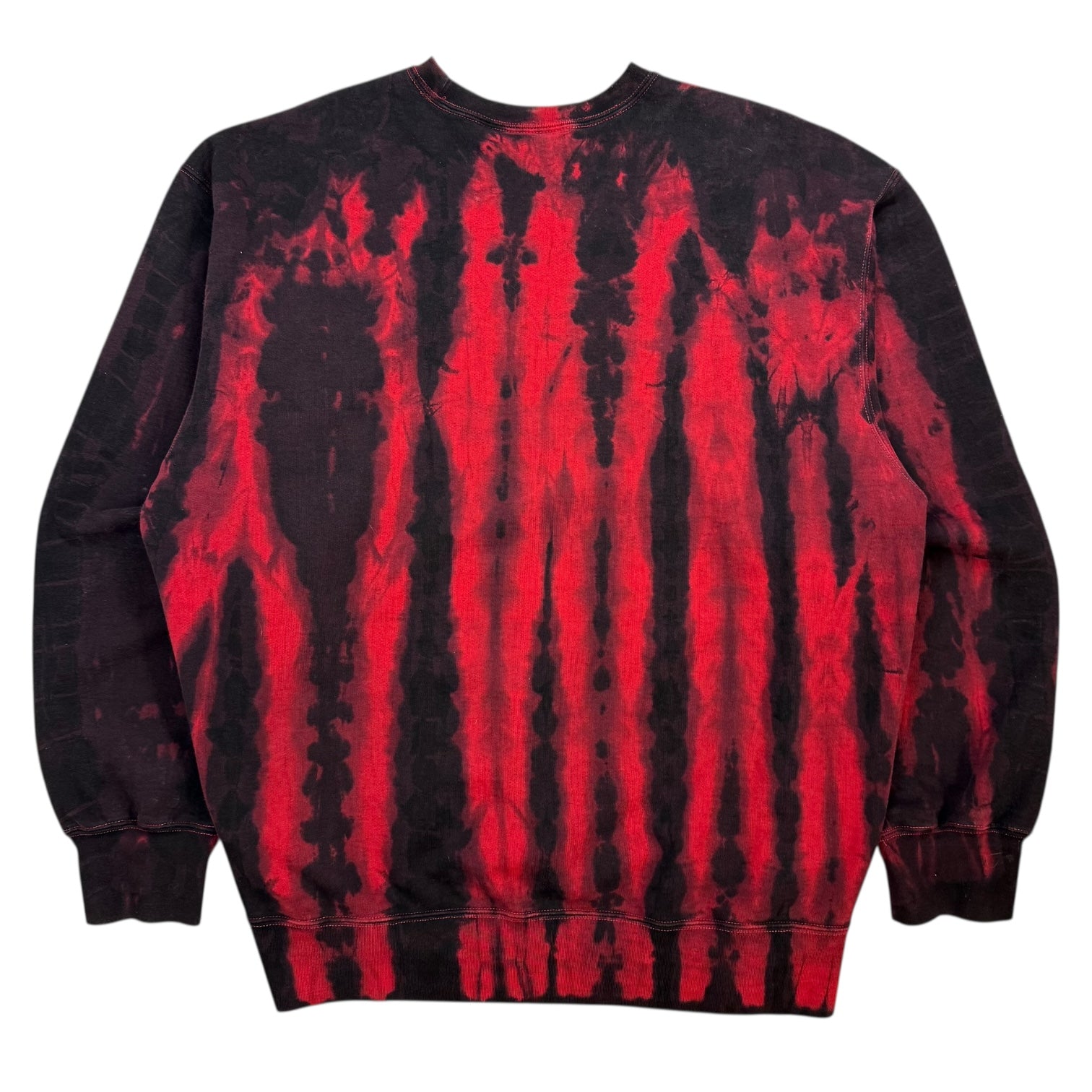 Supreme FW21 Small Box Crewneck Tie Dye Red