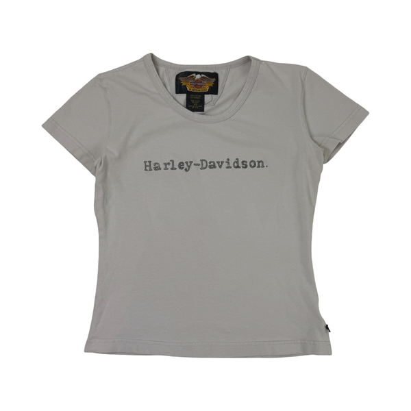 (W) Vintage Harley-Davidson Babydoll Shirt