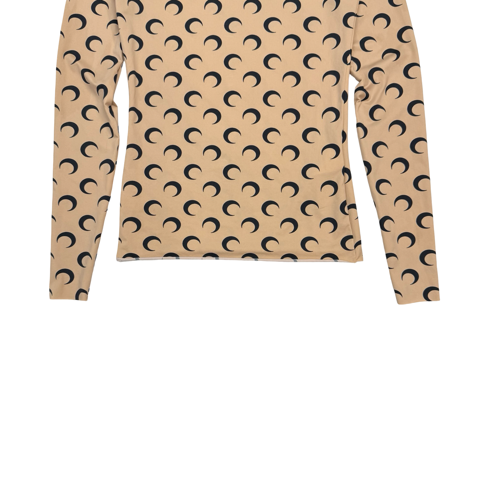 (W) Marine Serre Moon Jersey Tan