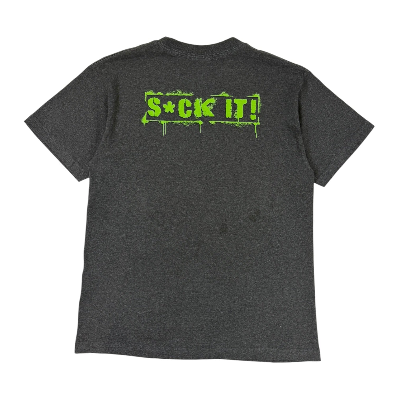 Vintage WWE D-Generation X Suck It T-Shirt Grey