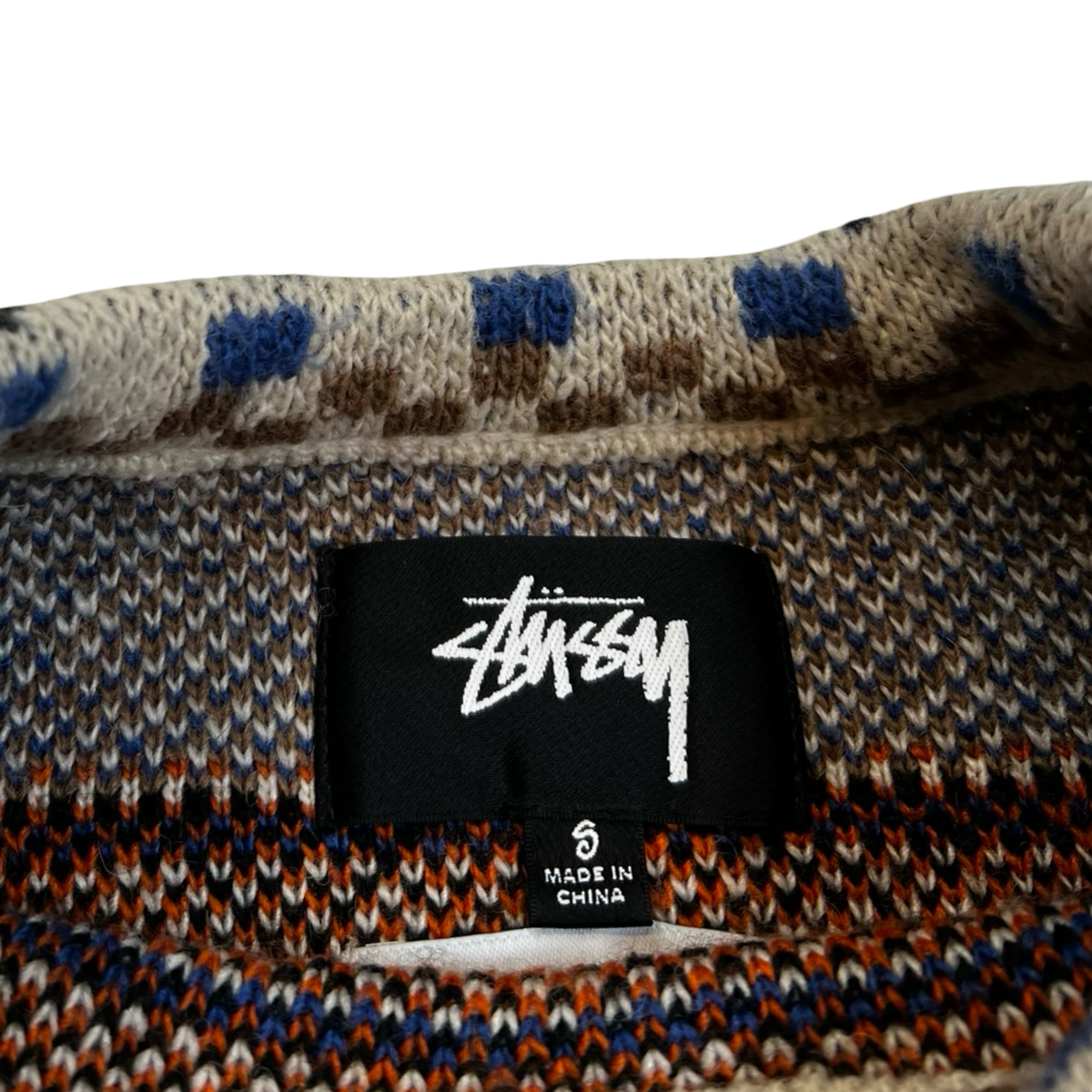 Stüssy × NOMA t.d. Jacquard Knit Crew Sweater