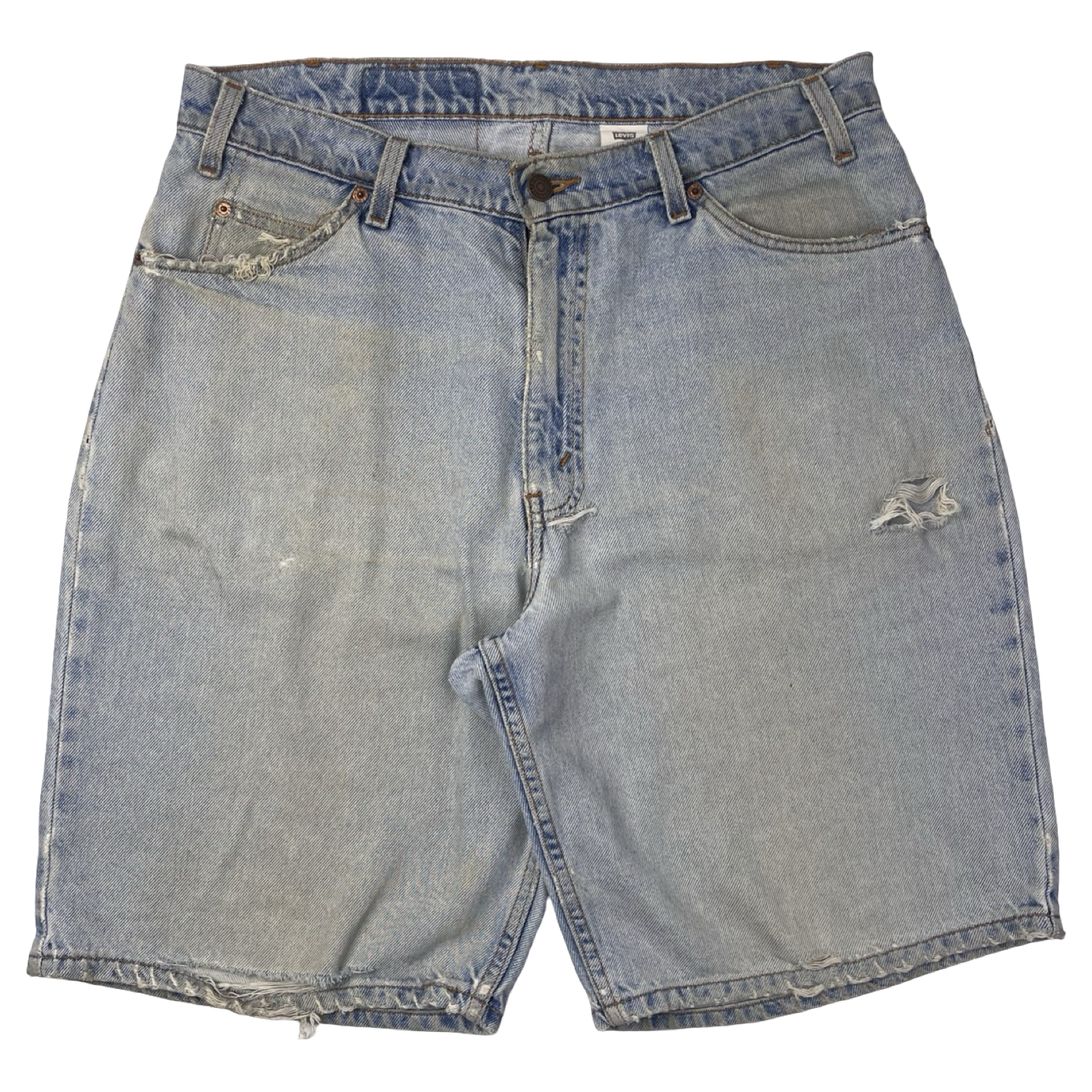 Vintage Levi's 560 Distressed Denim Shorts