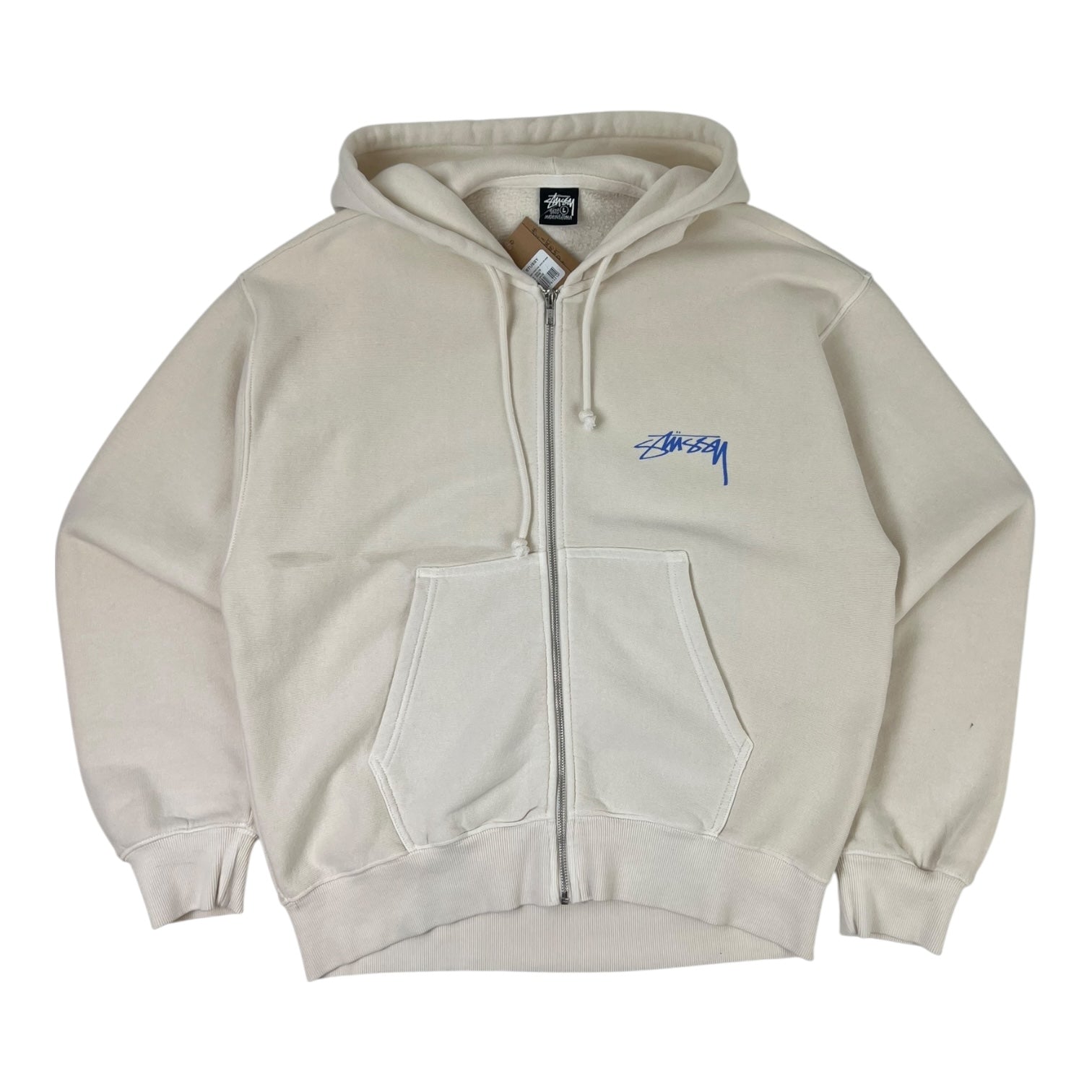Stussy Skate Stack Zip Hoodie Pigment Dyed Zip Up Hoodie