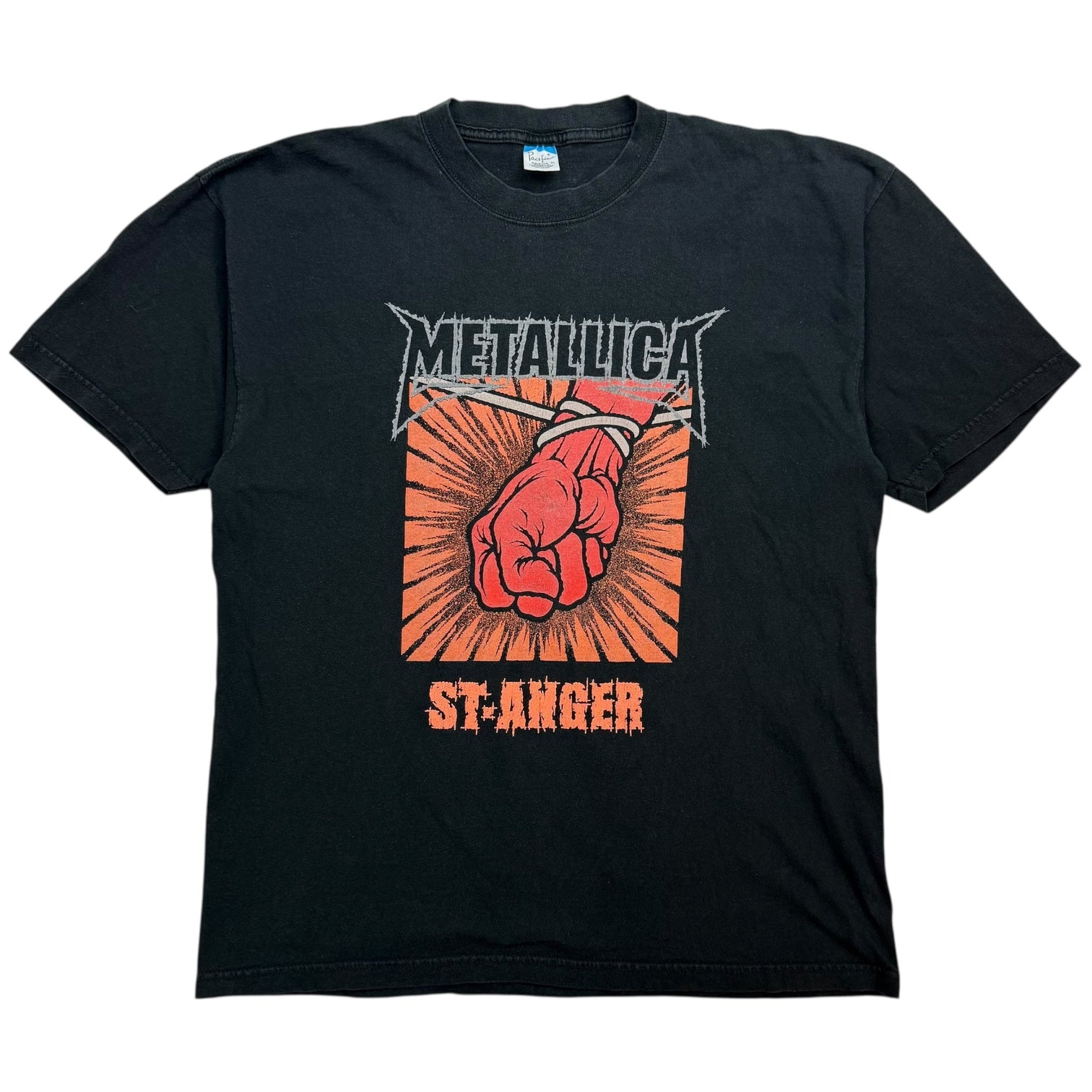 2004 Metallica St Anger Tour Tee Black