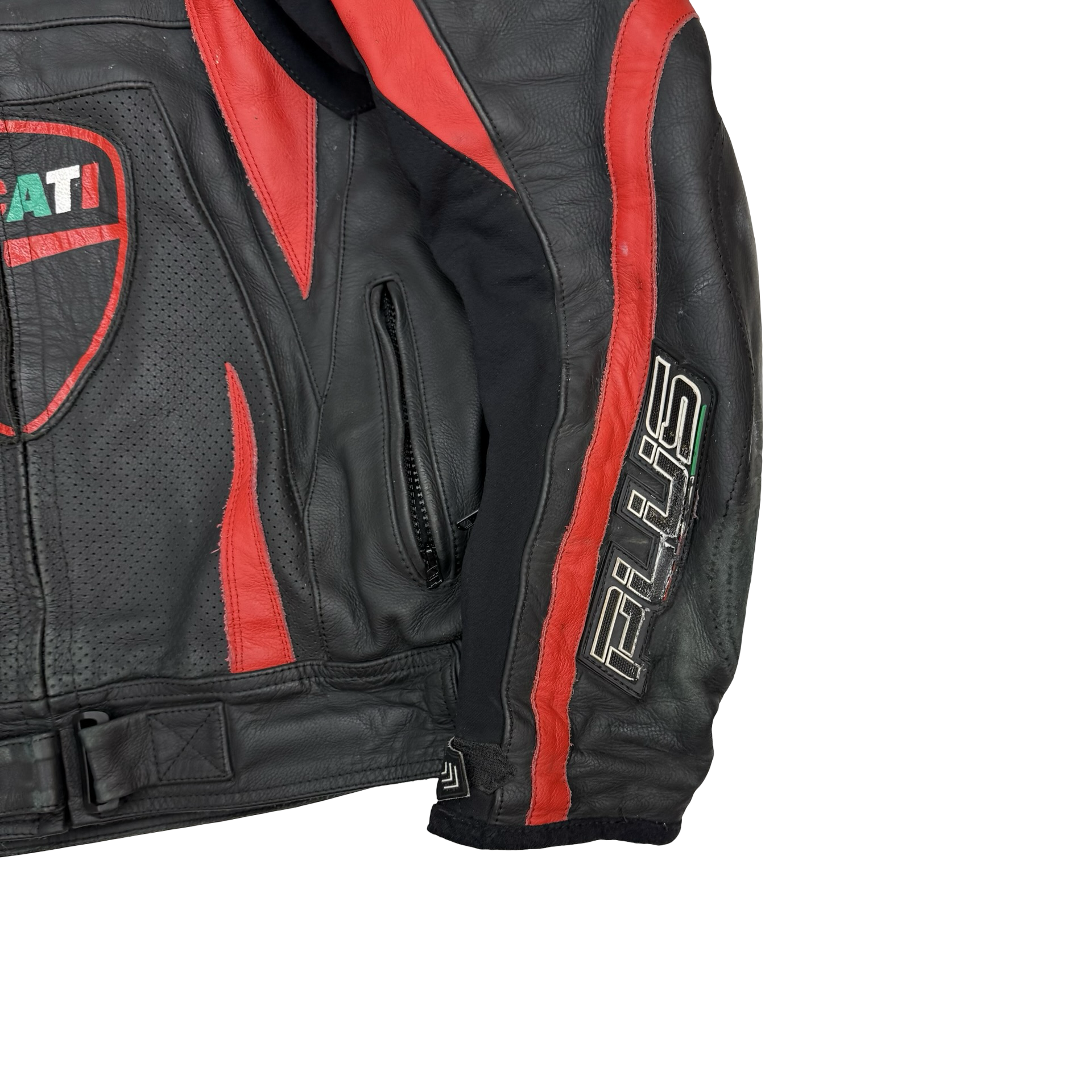 Vintage Ducati Racing Jacket Black/Red