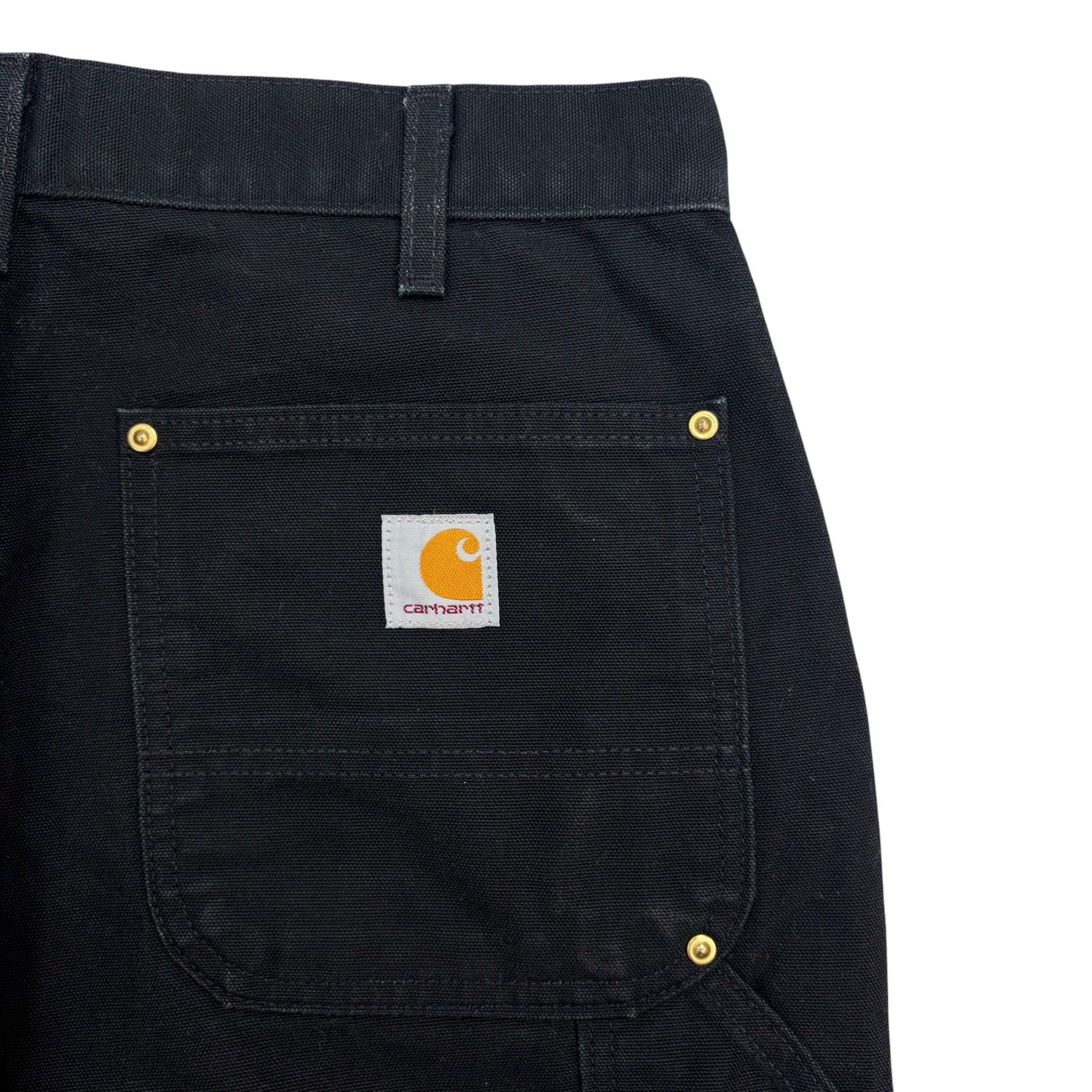 Vintage Carhartt Double Knee Pants Black