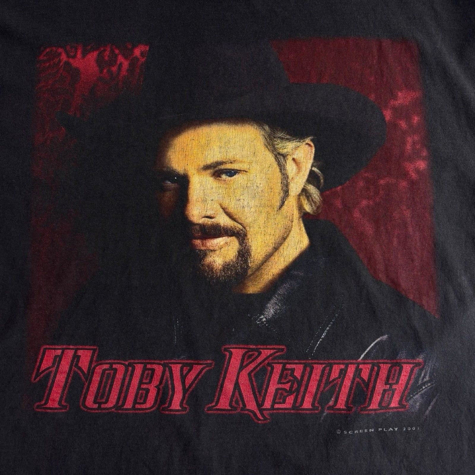 2001 Toby Keith “You - I Wanna Talk About Me!” T-Shirt Black
