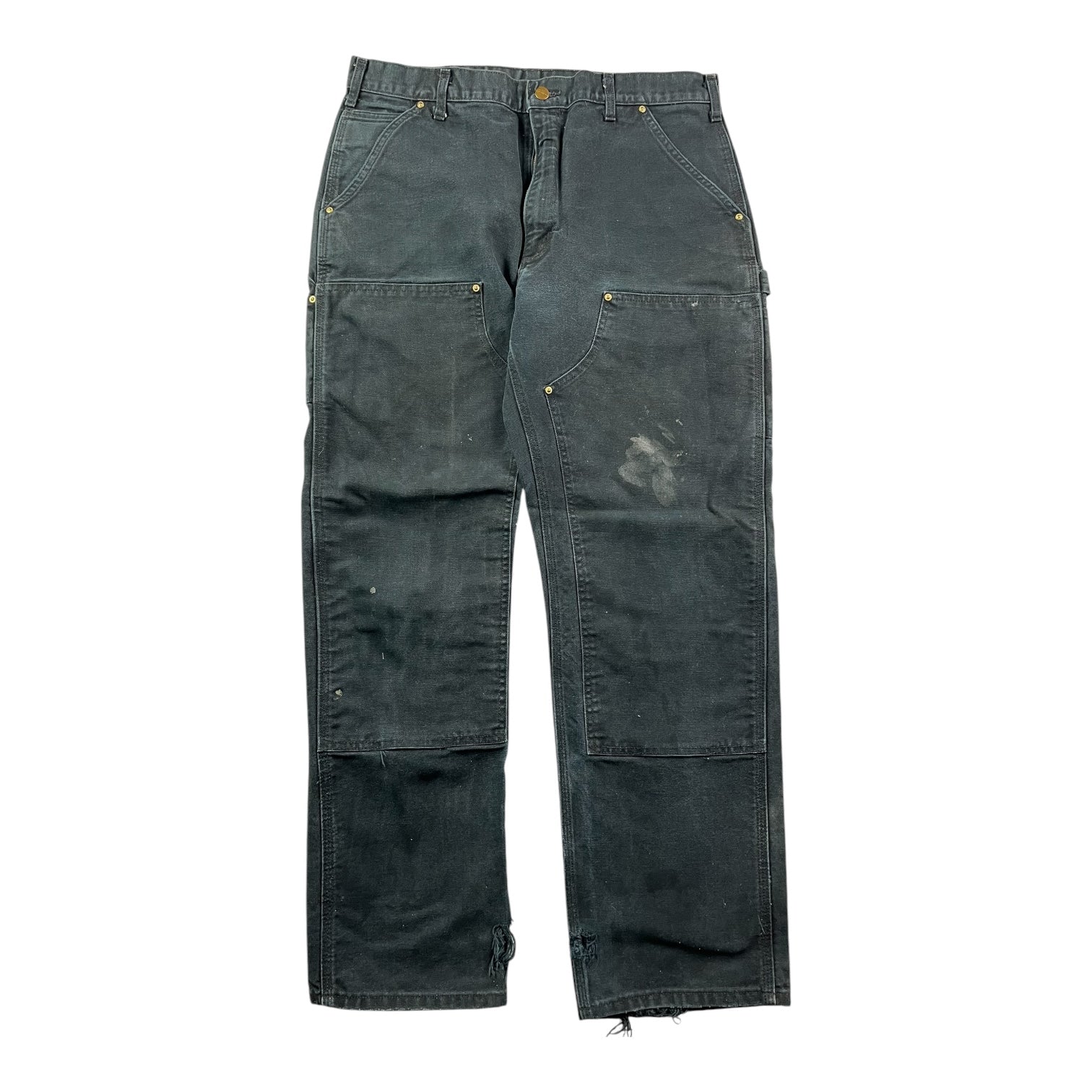 Vintage Carhartt Double Knee Pants Black