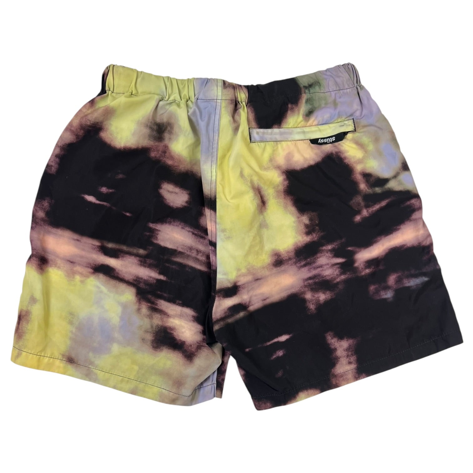 Stussy Leary Mountain Shorts Black Tie-Dye