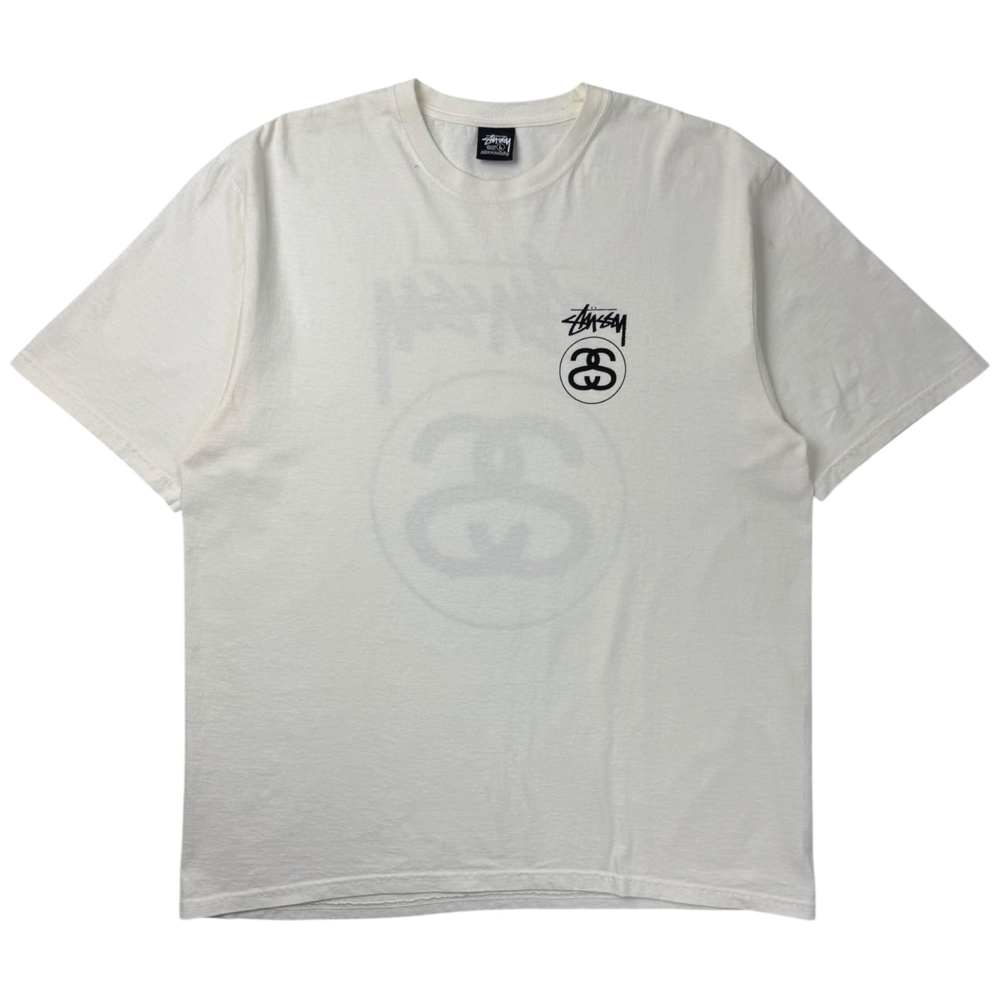 Stüssy Stock Link Pigment Dyed T-Shirt Natural