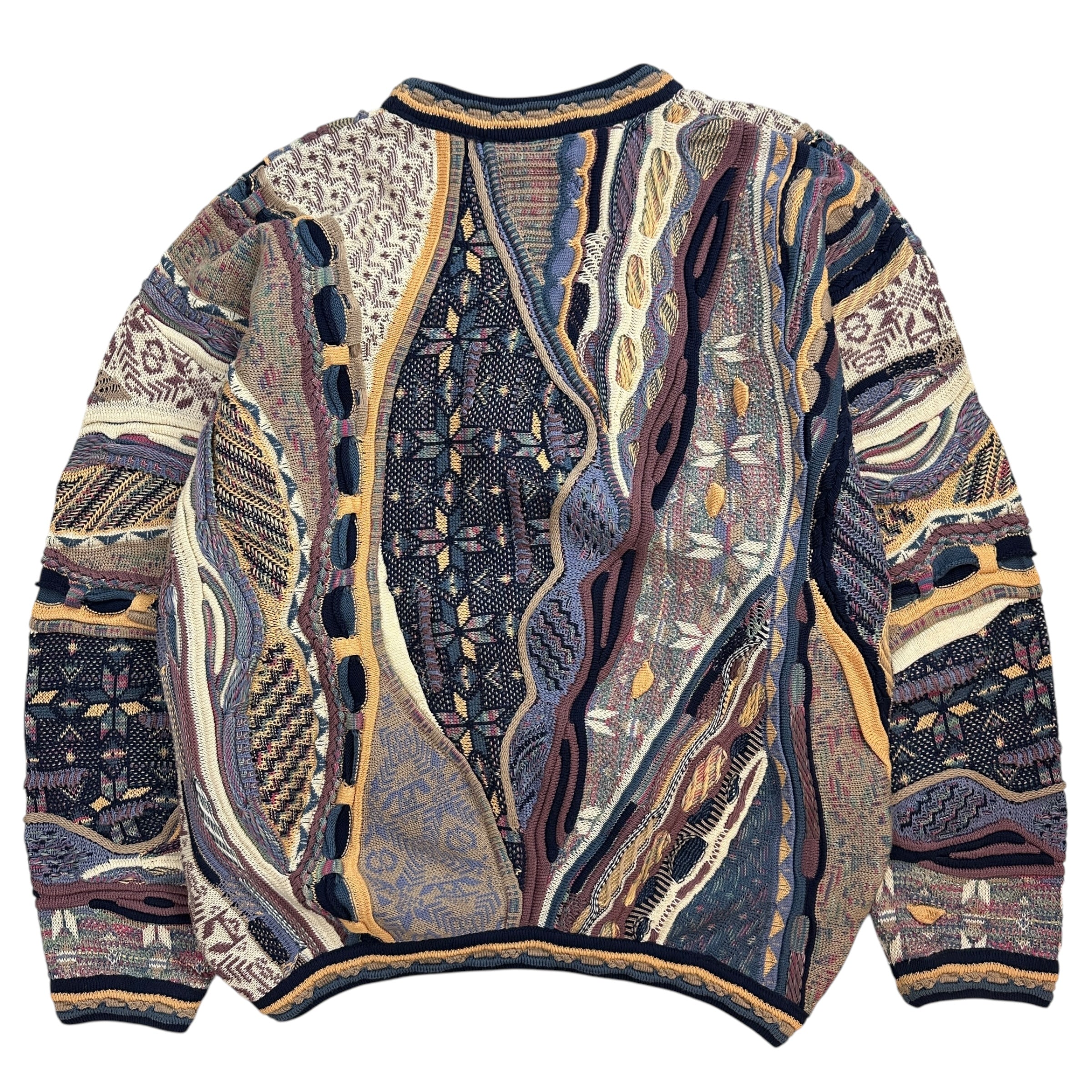 Vintage Tundra 3D Coogi Style Knit