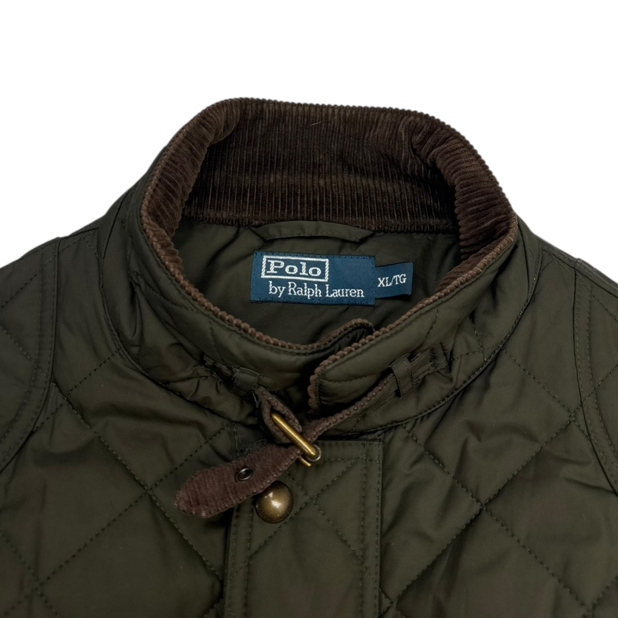 Vintage Polo Ralph Lauren Beaton Quilted Jacket Green