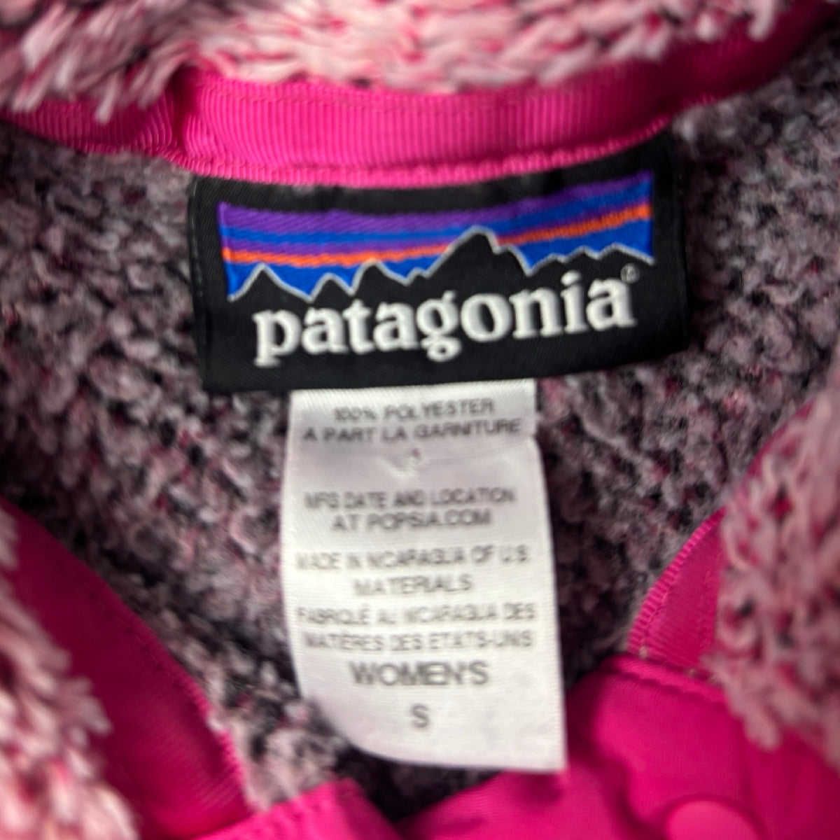 (W) Patagonia Re-Tool Snap-T Fleece Cupcake