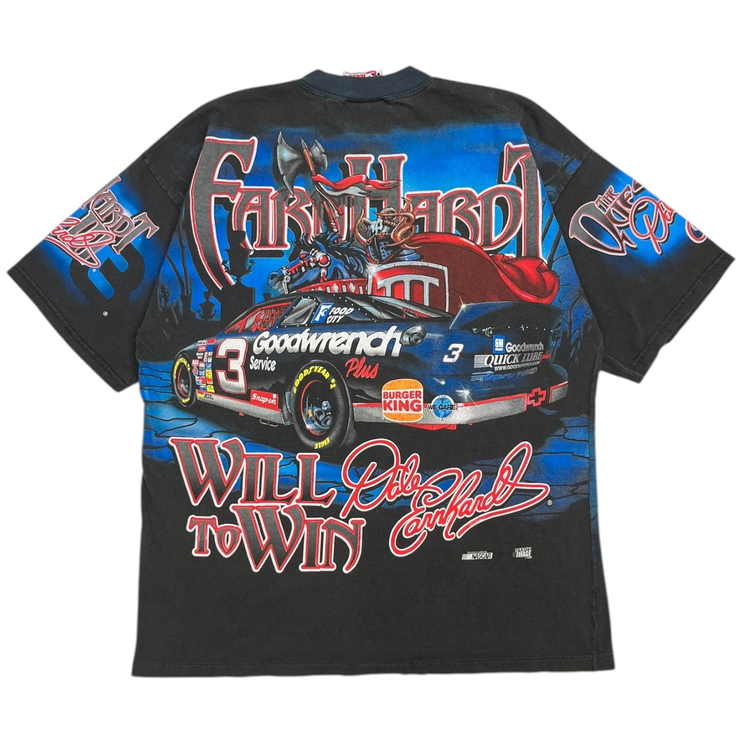 1998 Dale Earnhardt Jr. The Quest Tee Grey