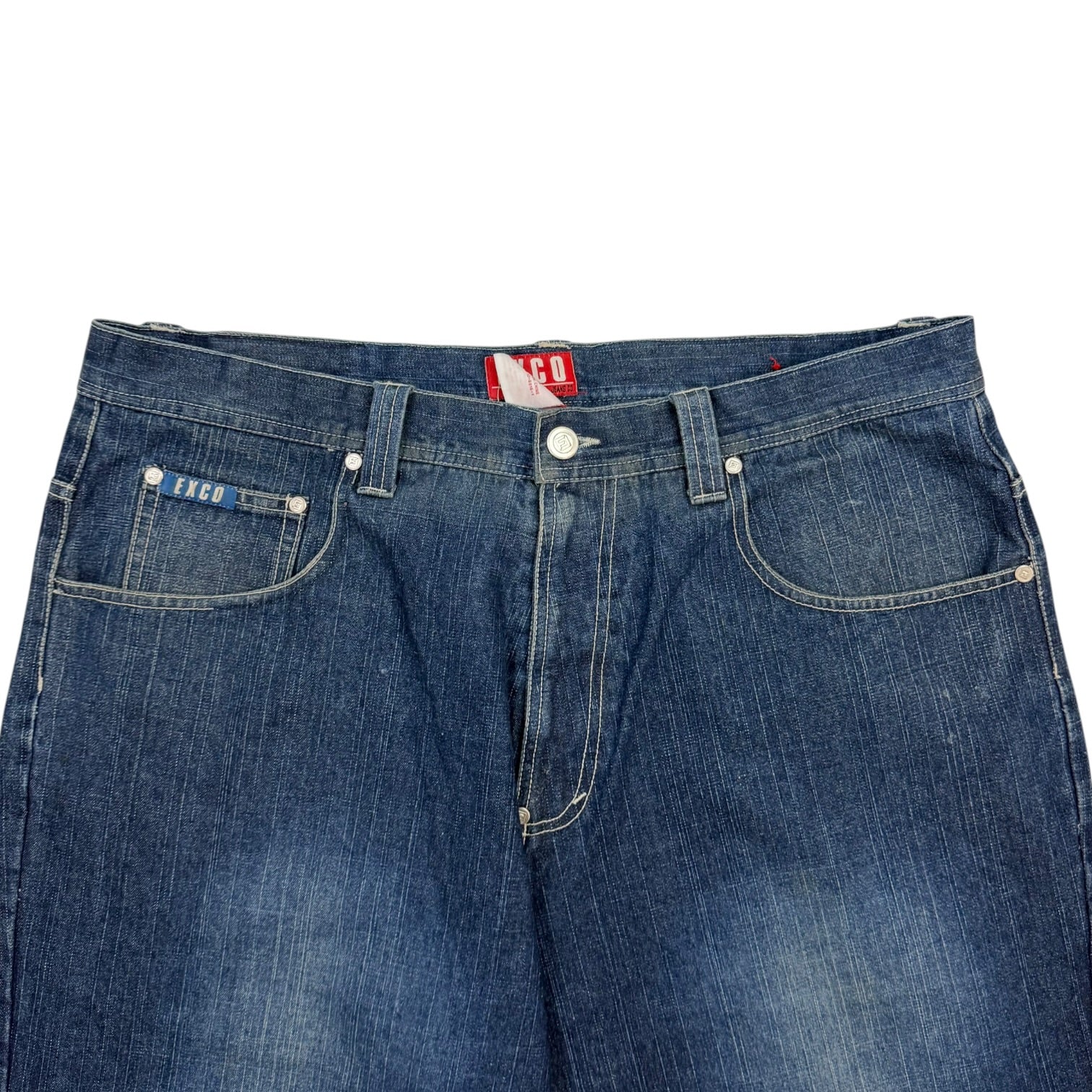 Vintage EXCO Baggy Denim Pants Dark Wash