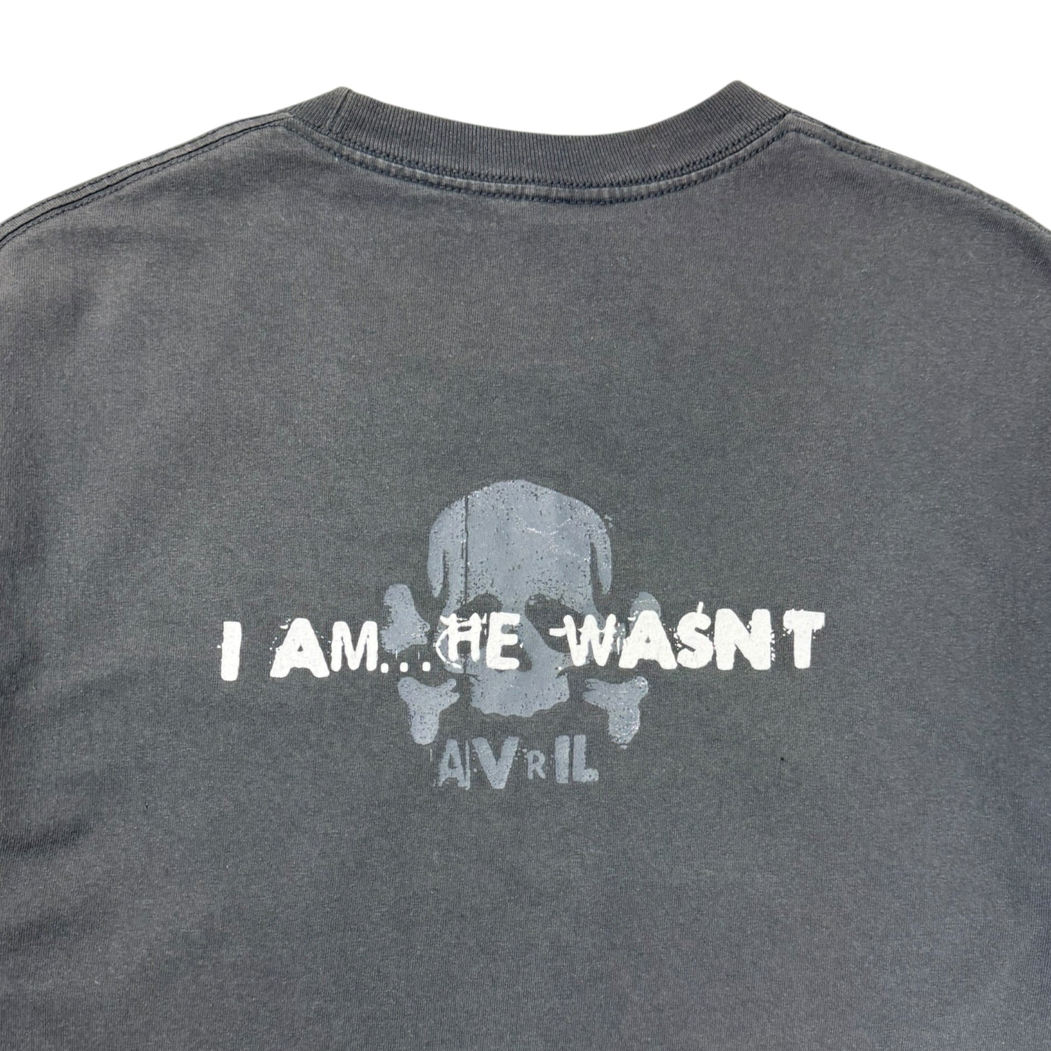 2004 Avril Lavigne “He Wasn’t” Pop Punk T-Shirt