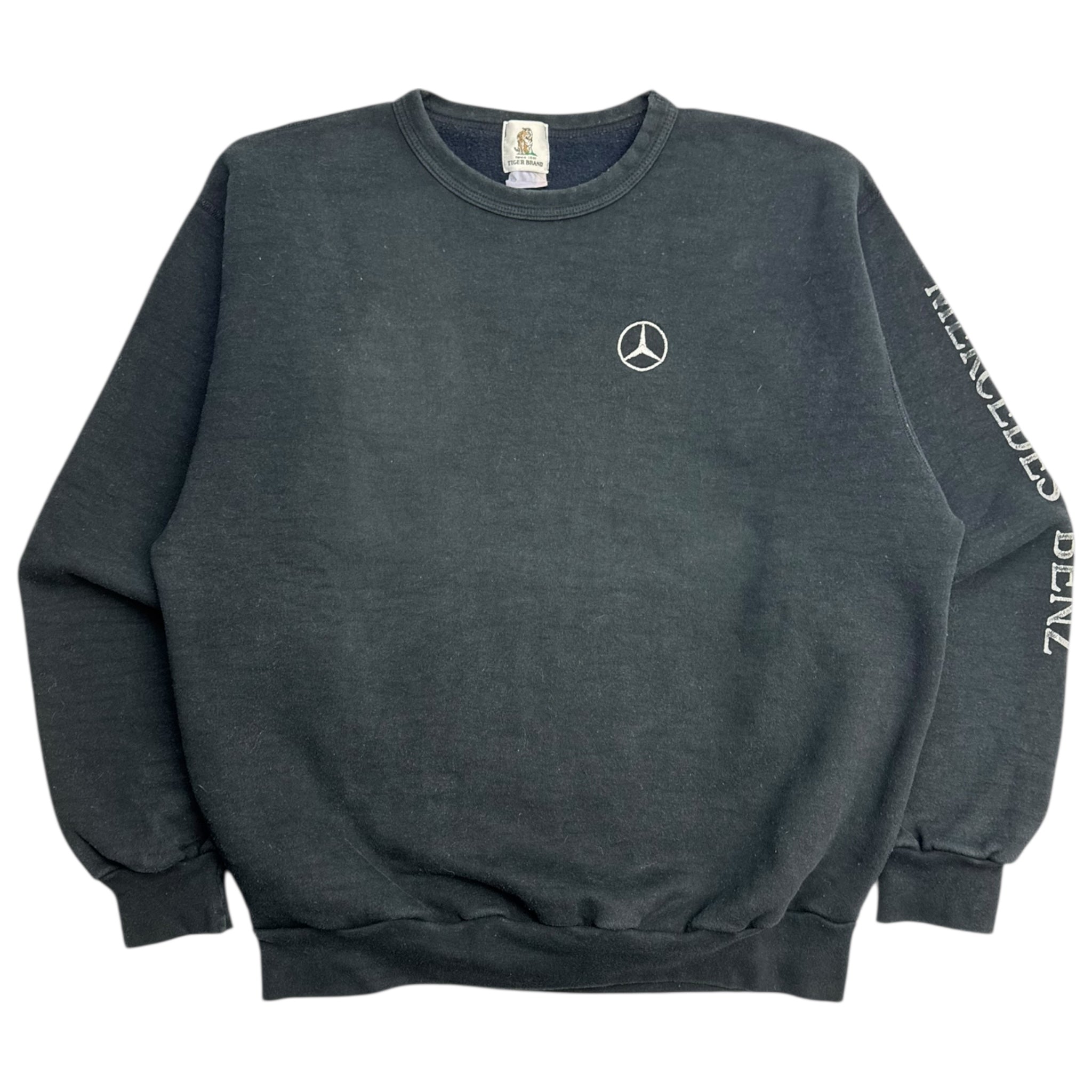 Vintage Mercedes Benz Sleeve Spellout Crewneck