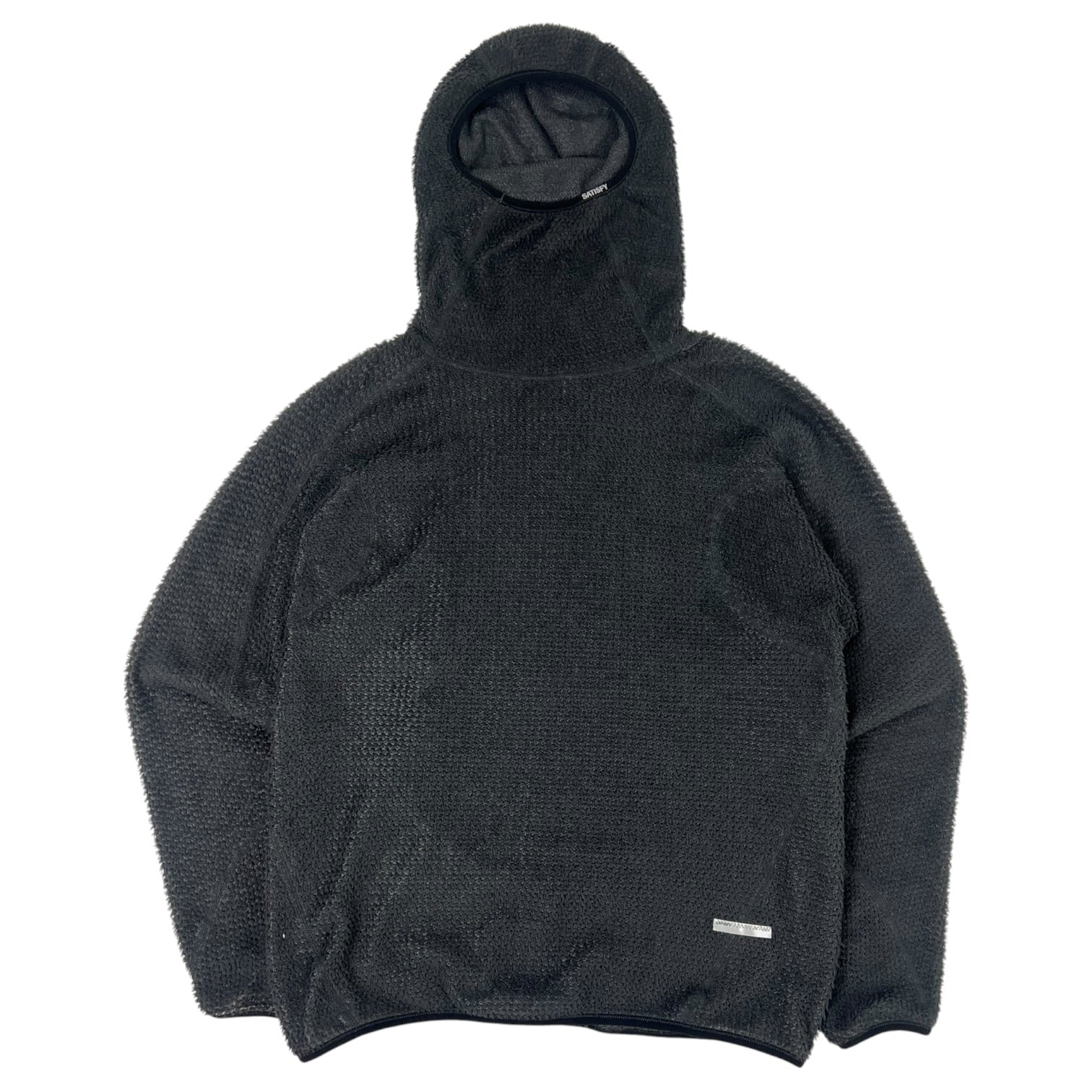 Satisfy FluzzFleece AD Lightweight Hoodie Phantom Black