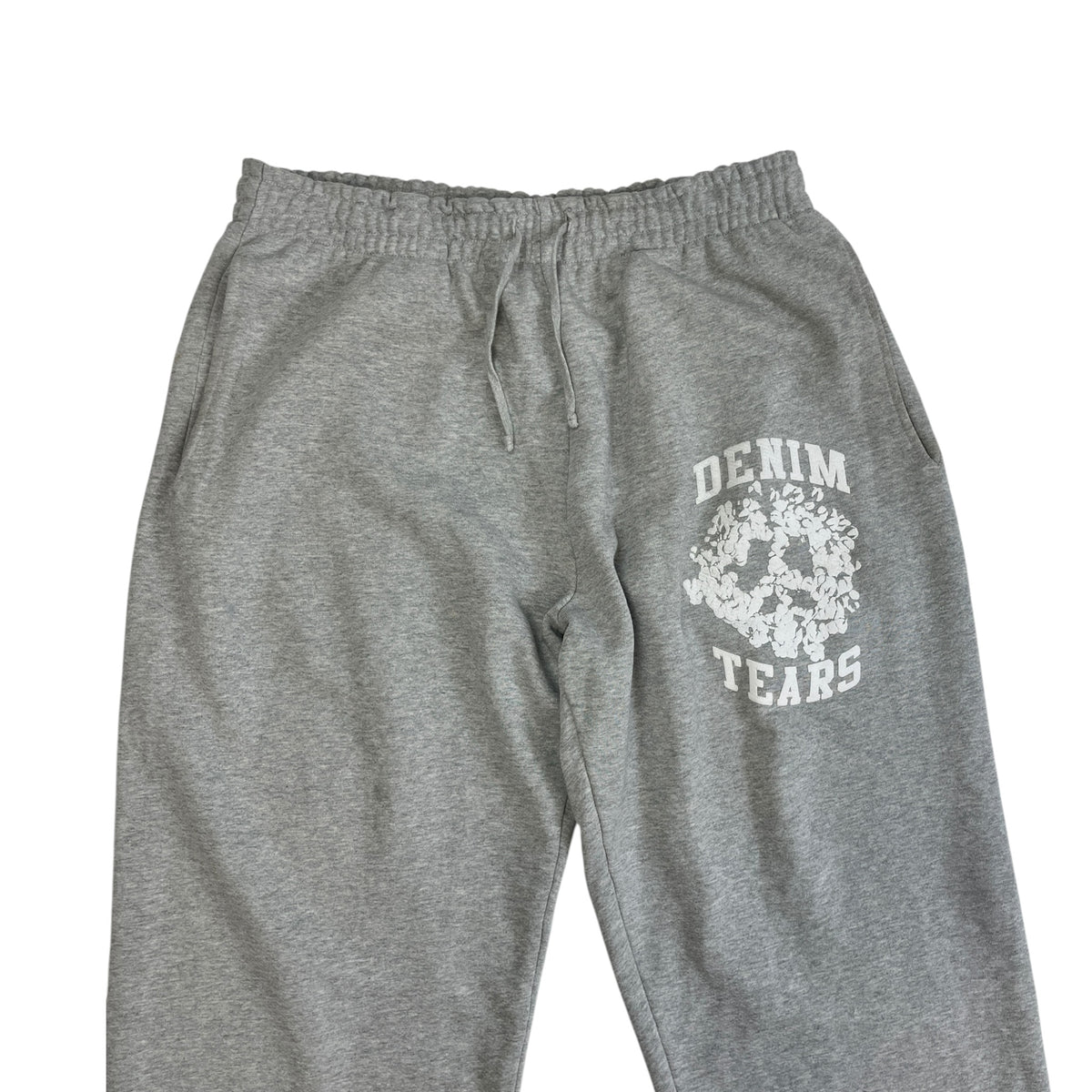 Denim Tears University Logo Sweatpants Grey