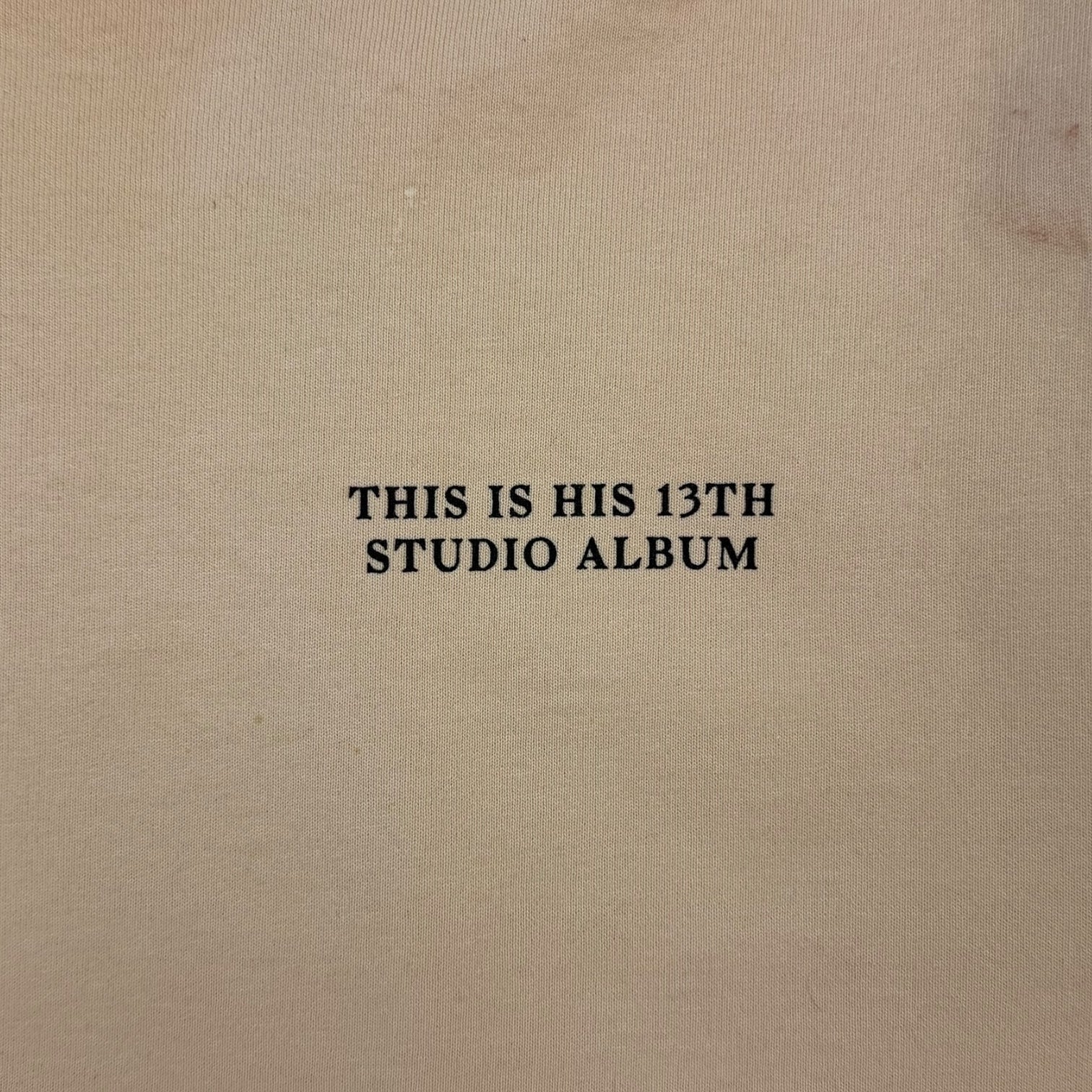 Jay Z 4:44 Album Crewneck Orange