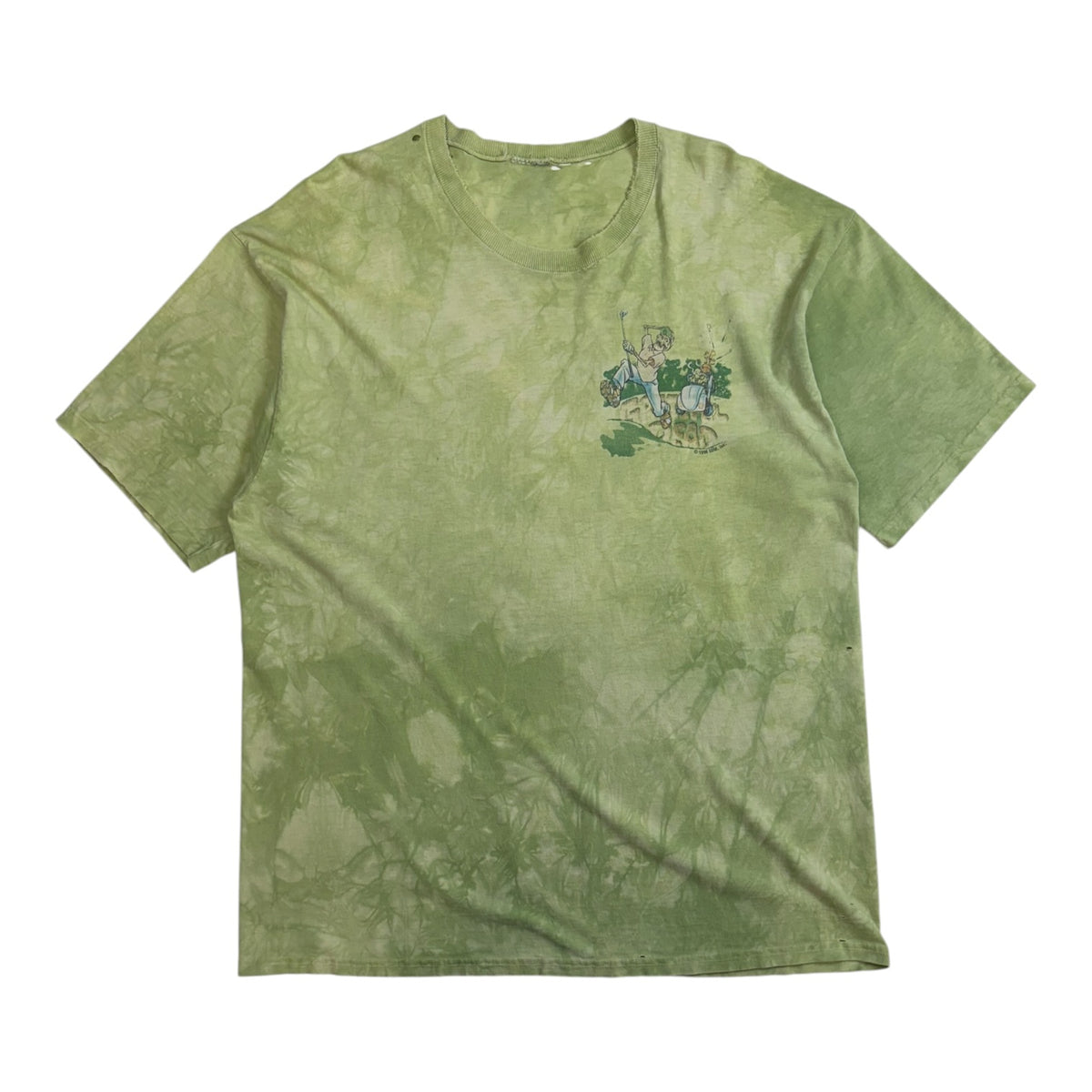 Vintage Grateful Dead Golf T-Shirt Green