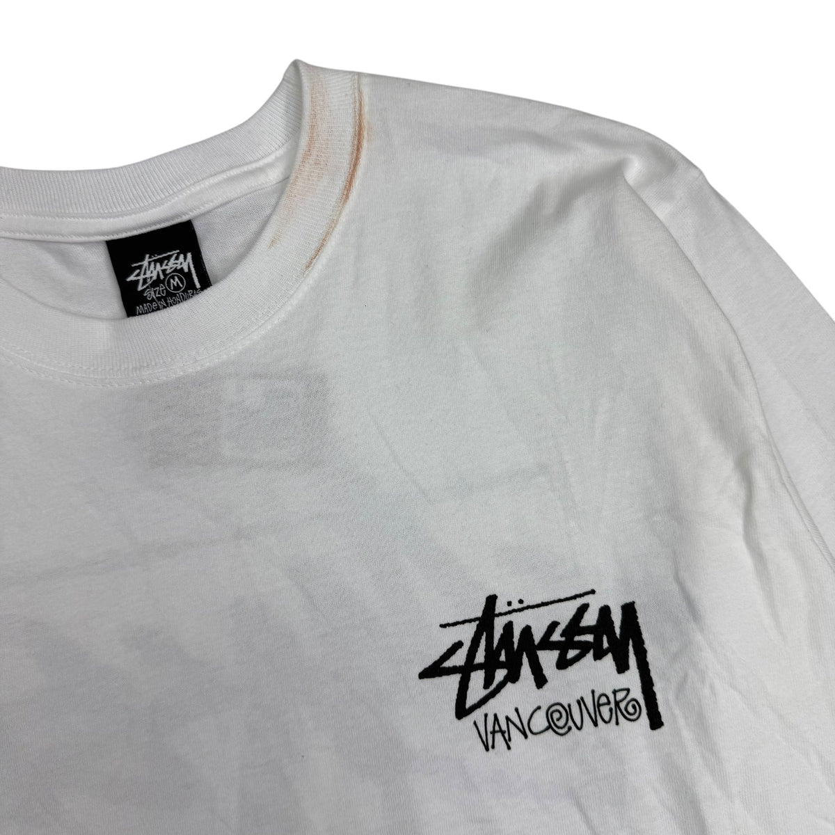 Stussy Vancouver Chapter L/S Tee White