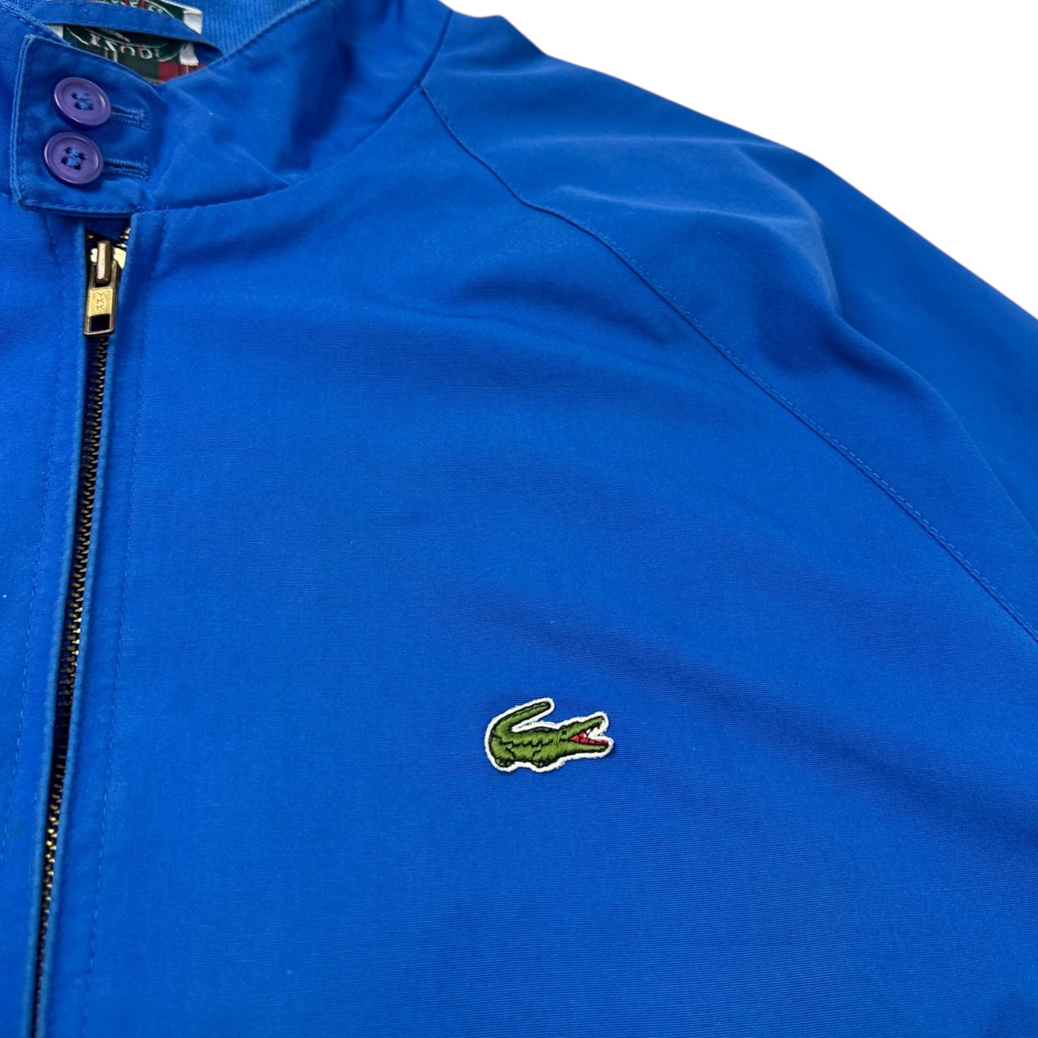Vintage Izod Lacoste Harrington Jacket Royal