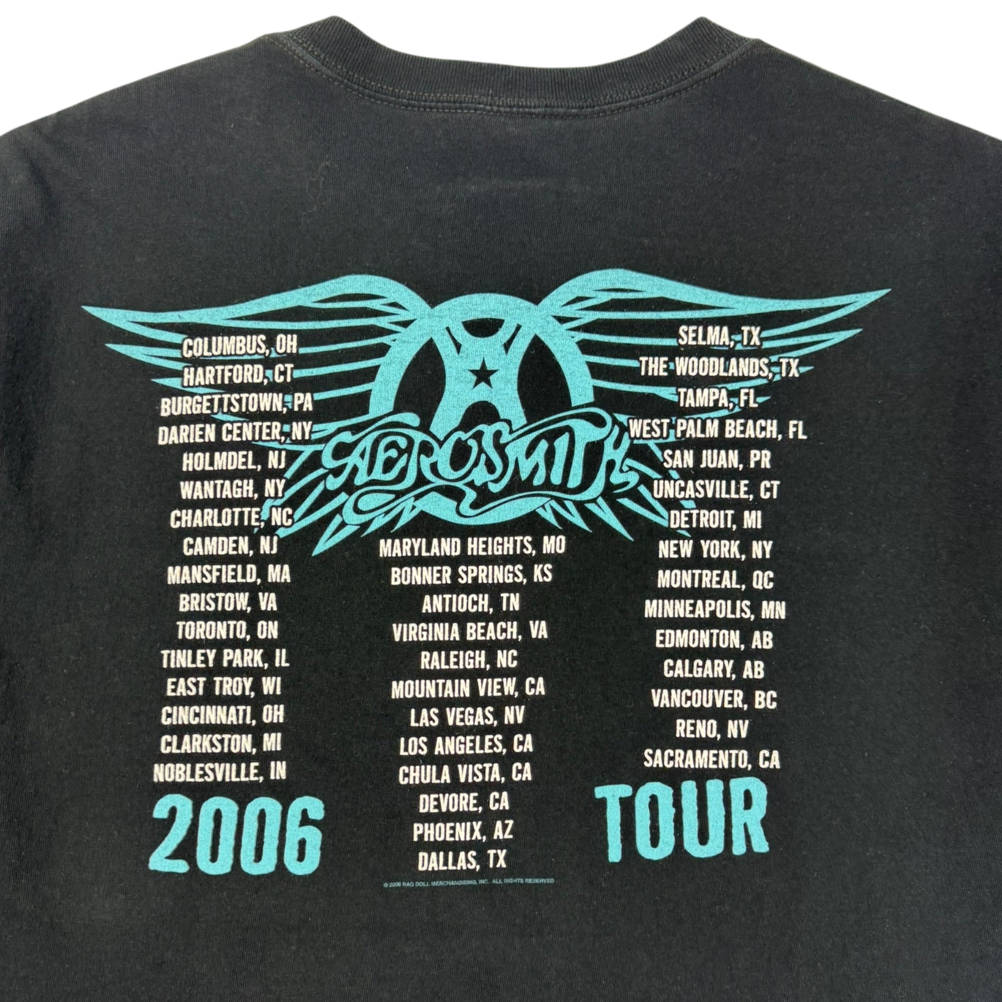 2006 Aerosmith Tour Band T-Shirt