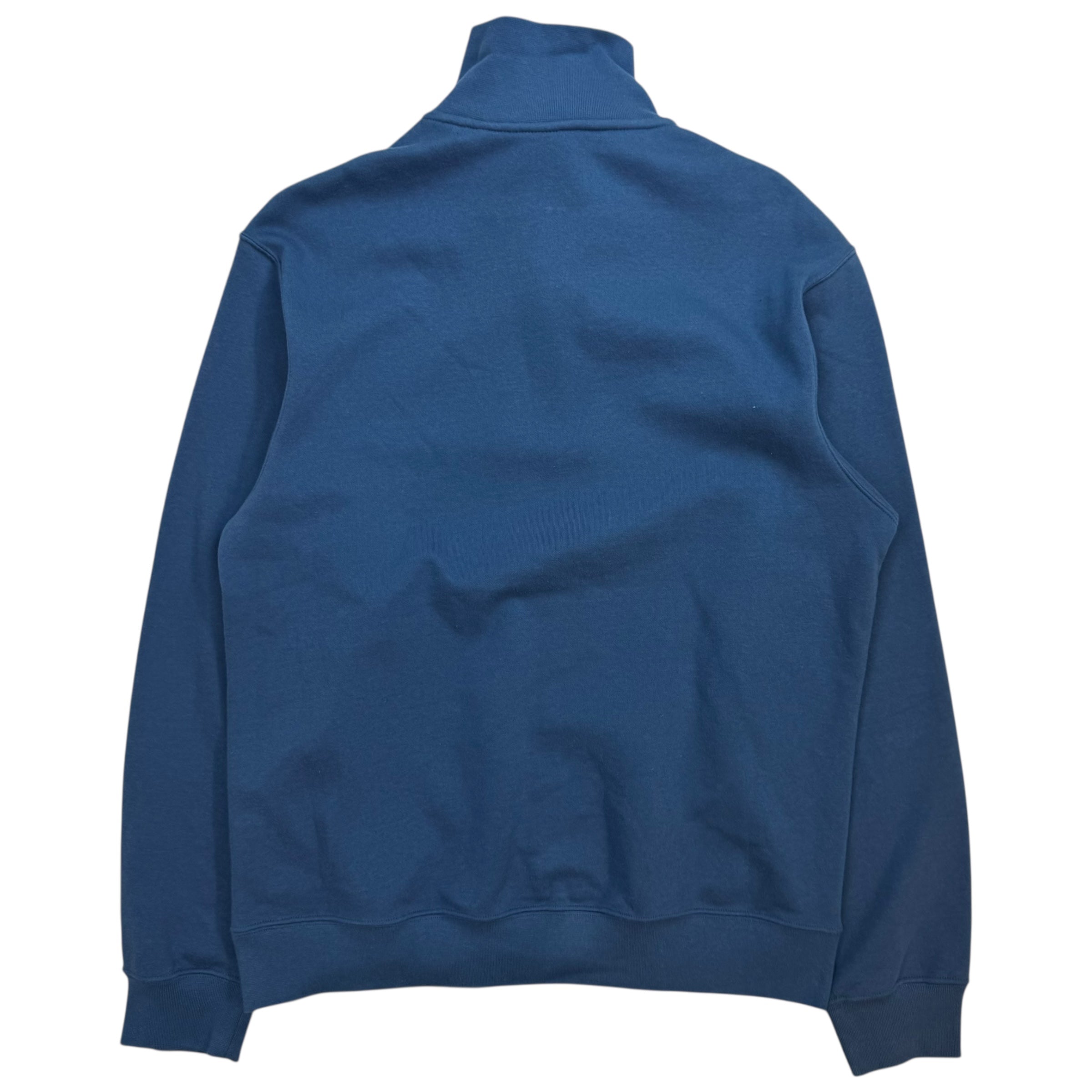Vintage Nike Quarter Zip Up Sweatshirt Blue