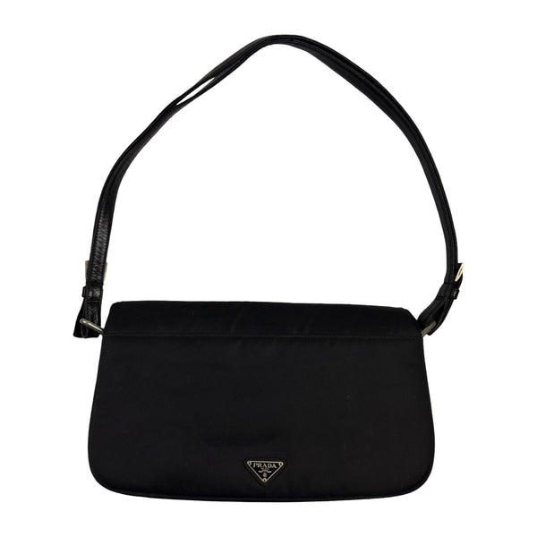 Prada Tessuto Flap Shoulder Bag