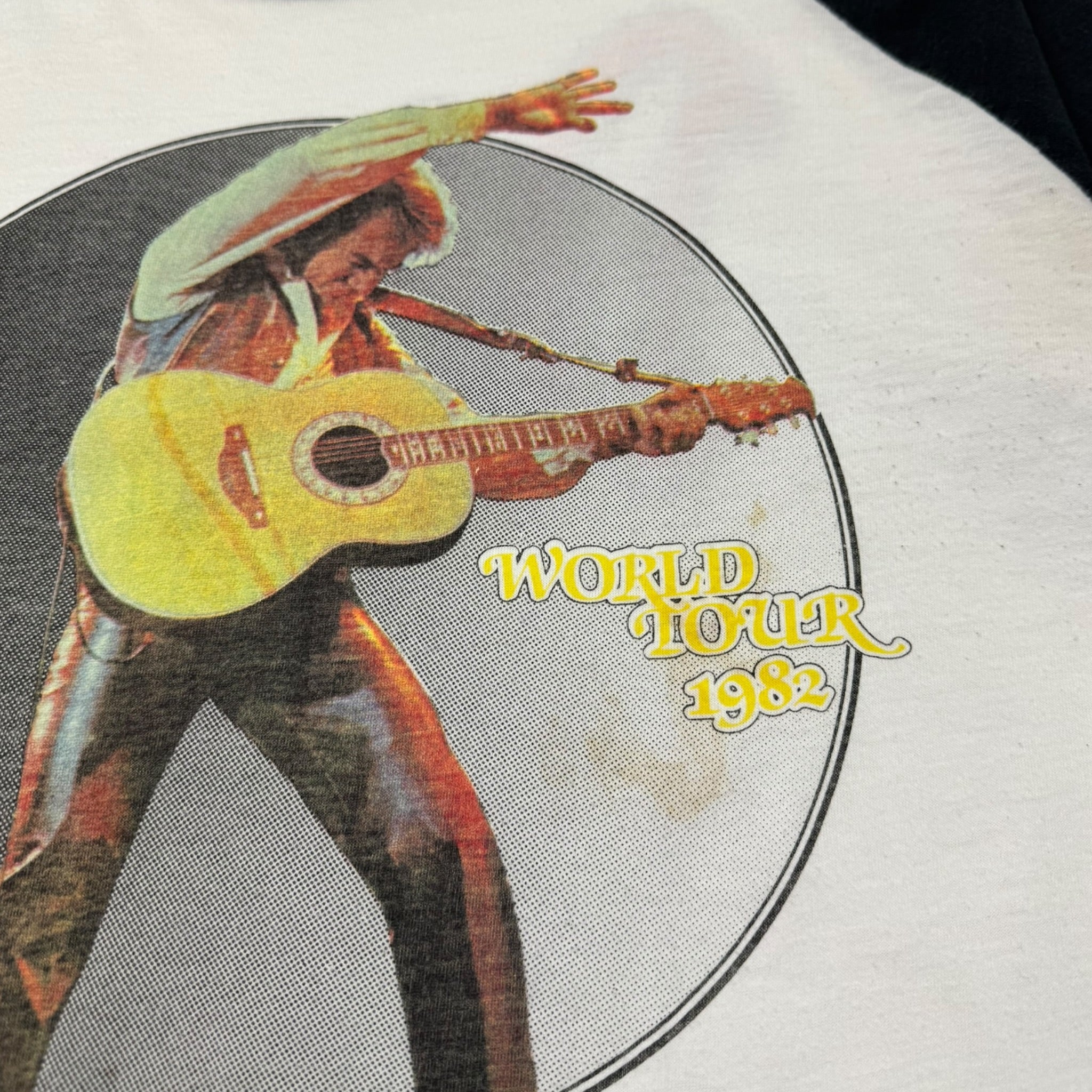 1982 Neil Diamond World Tour Raglan T-Shirt