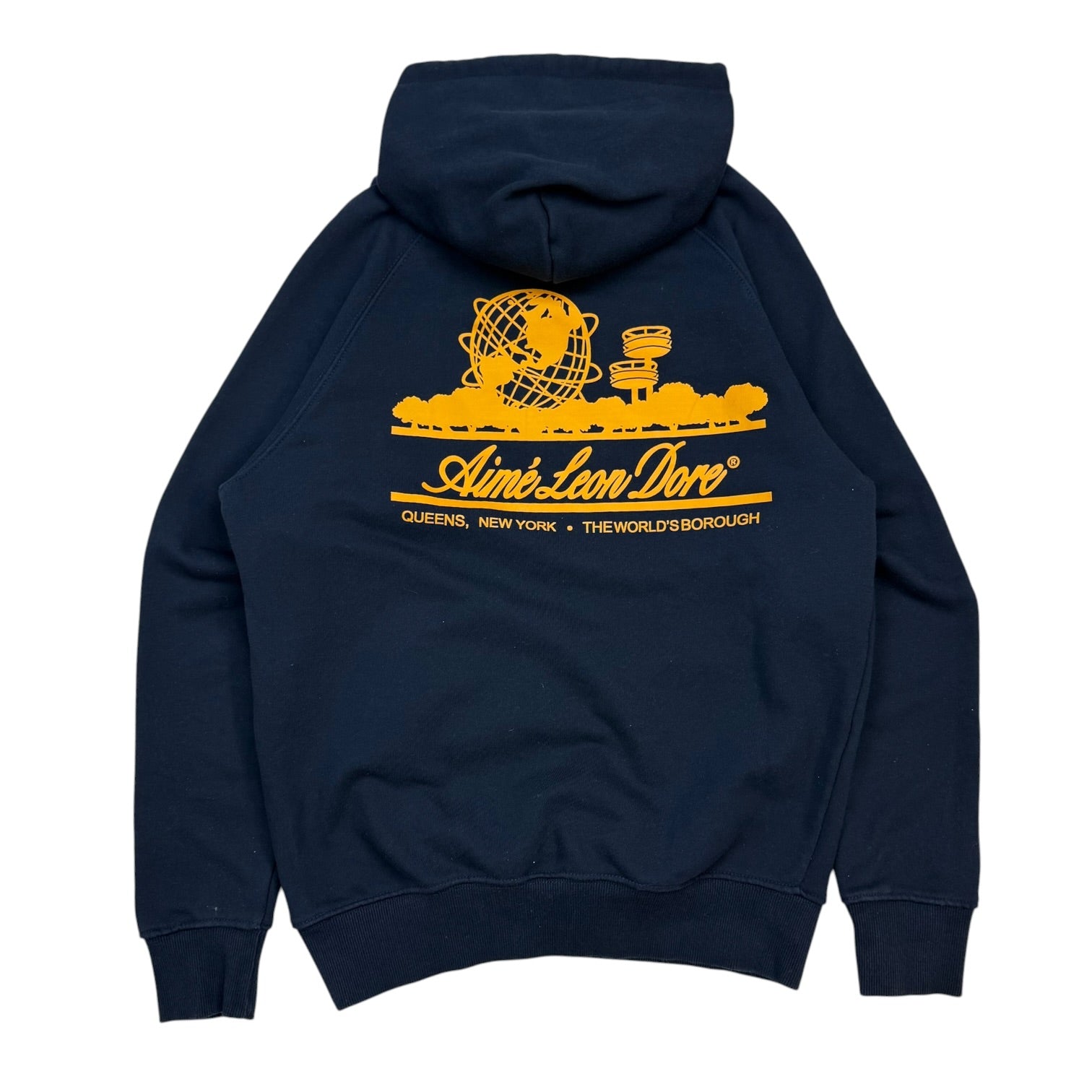 Aimé Leon Dore Unisphere Hoodie Navy Blue