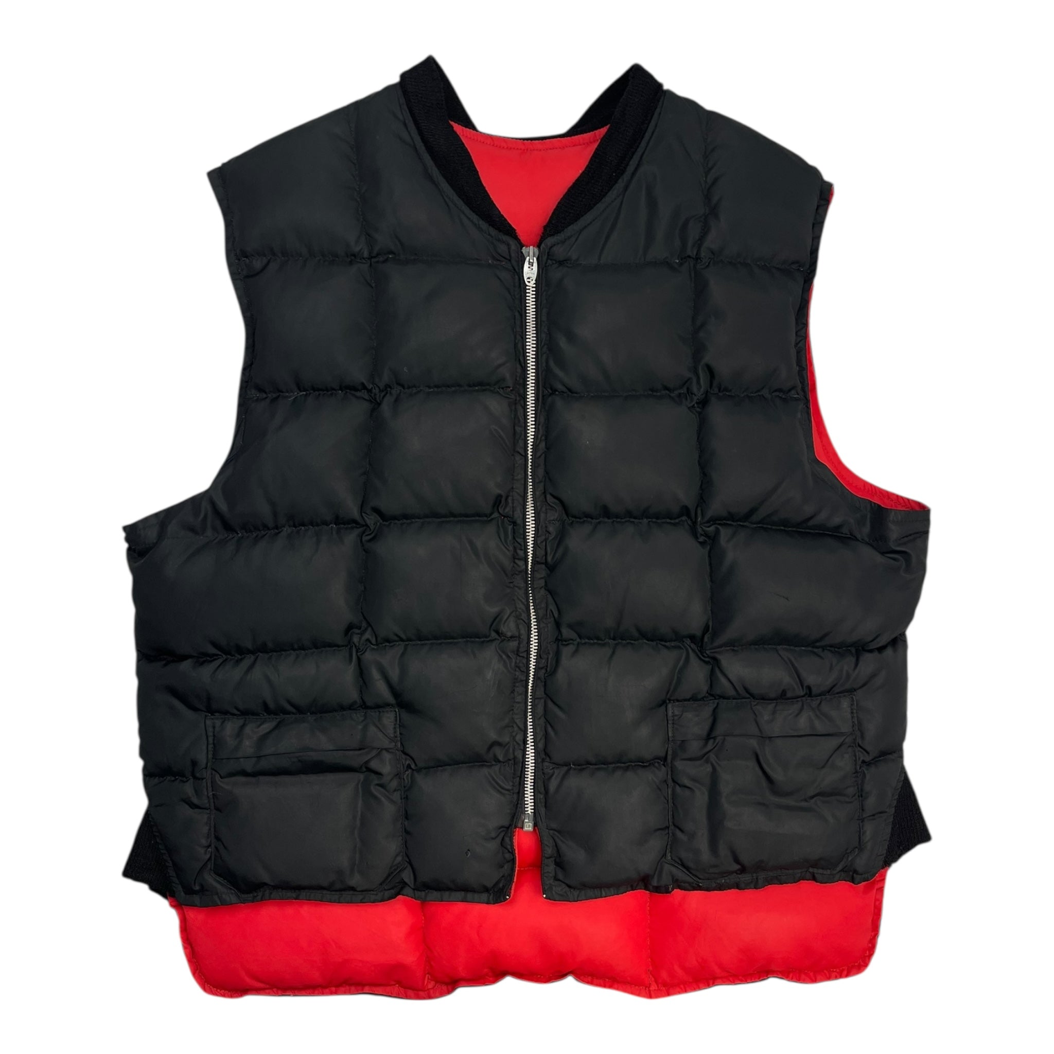 Vintage ‘70s Reversible Zip Vest