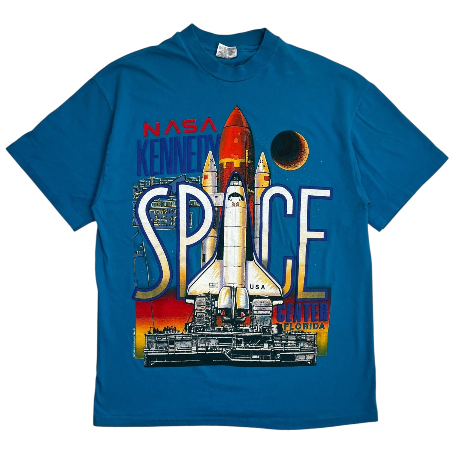 1990 Kennedy Space Center Florida NASA T-Shirt