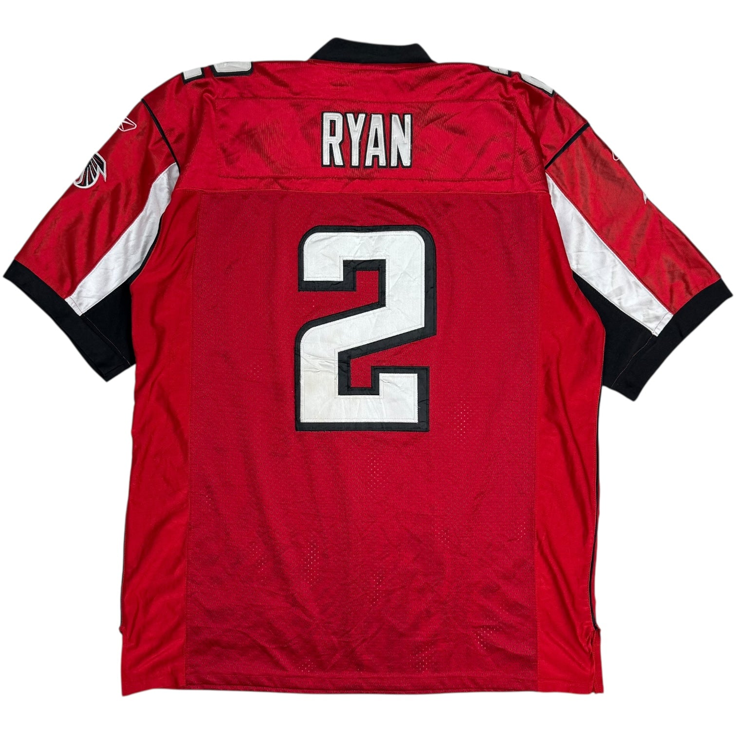 Vintage Reebok Atlanta Falcons Matt Ryan Home Jersey Red