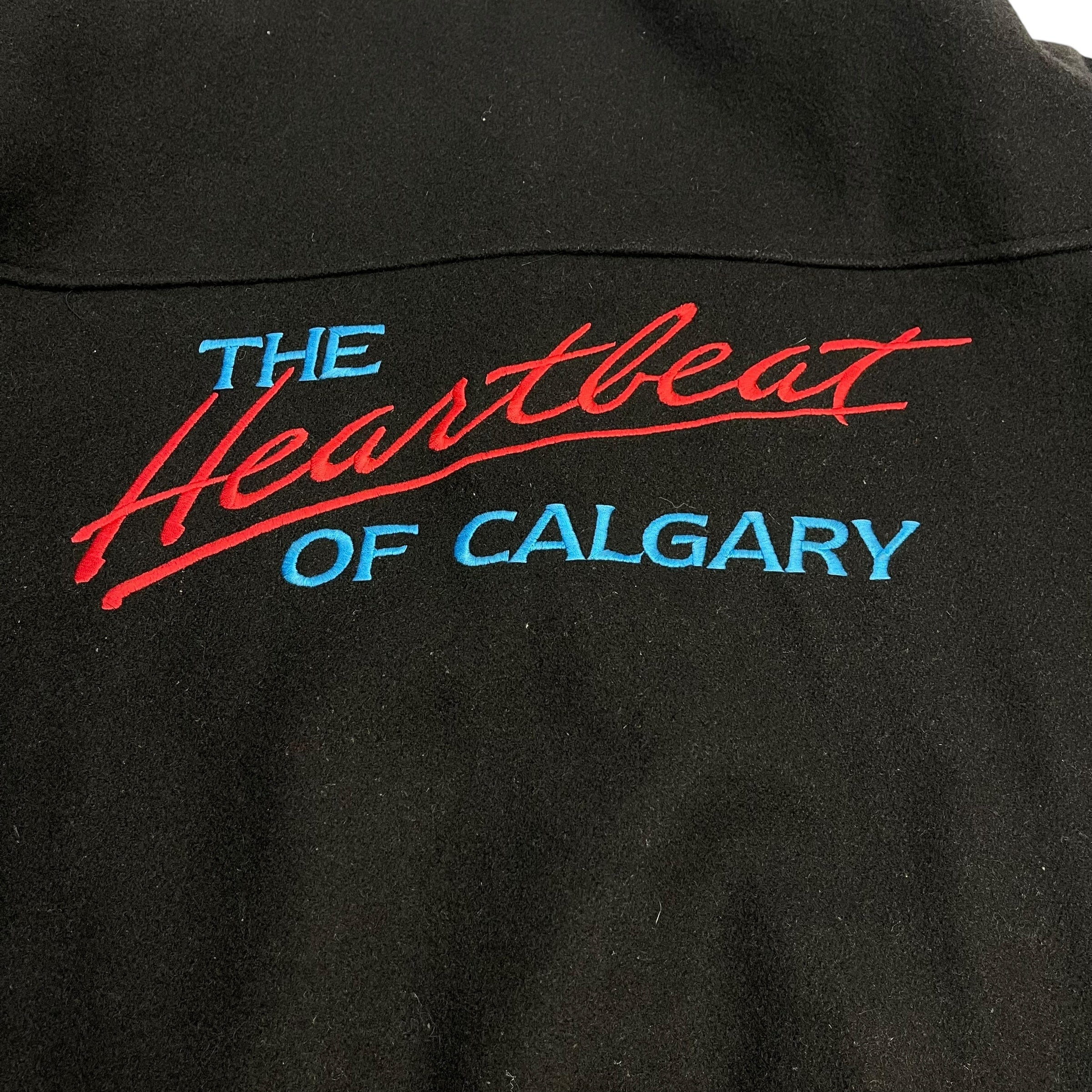 Vintage Chevrolet “The Heartbeat Of Calgary” Letterman Jacket
