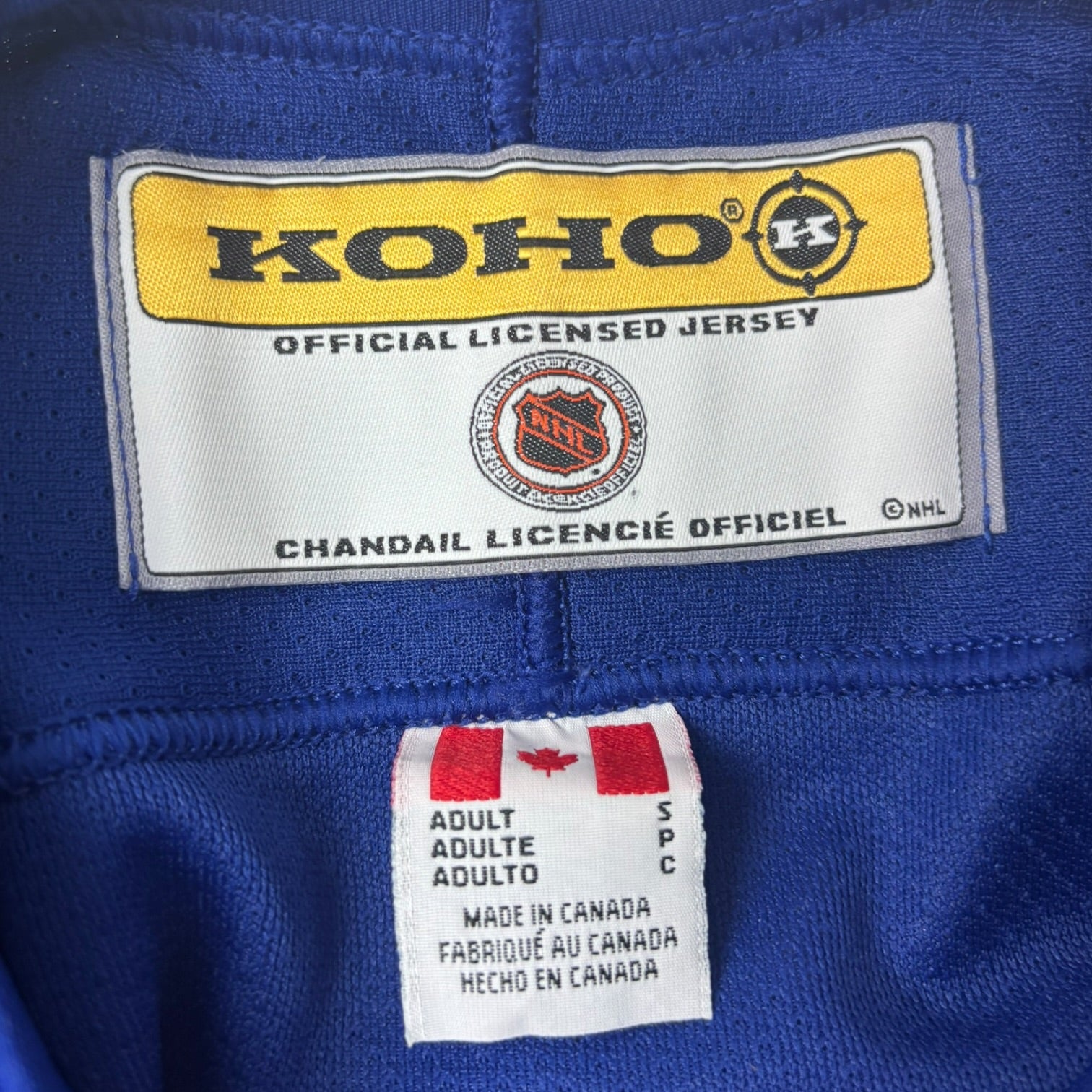 Vintage Toronto Maple Leafs Koho NHL Home Jersey