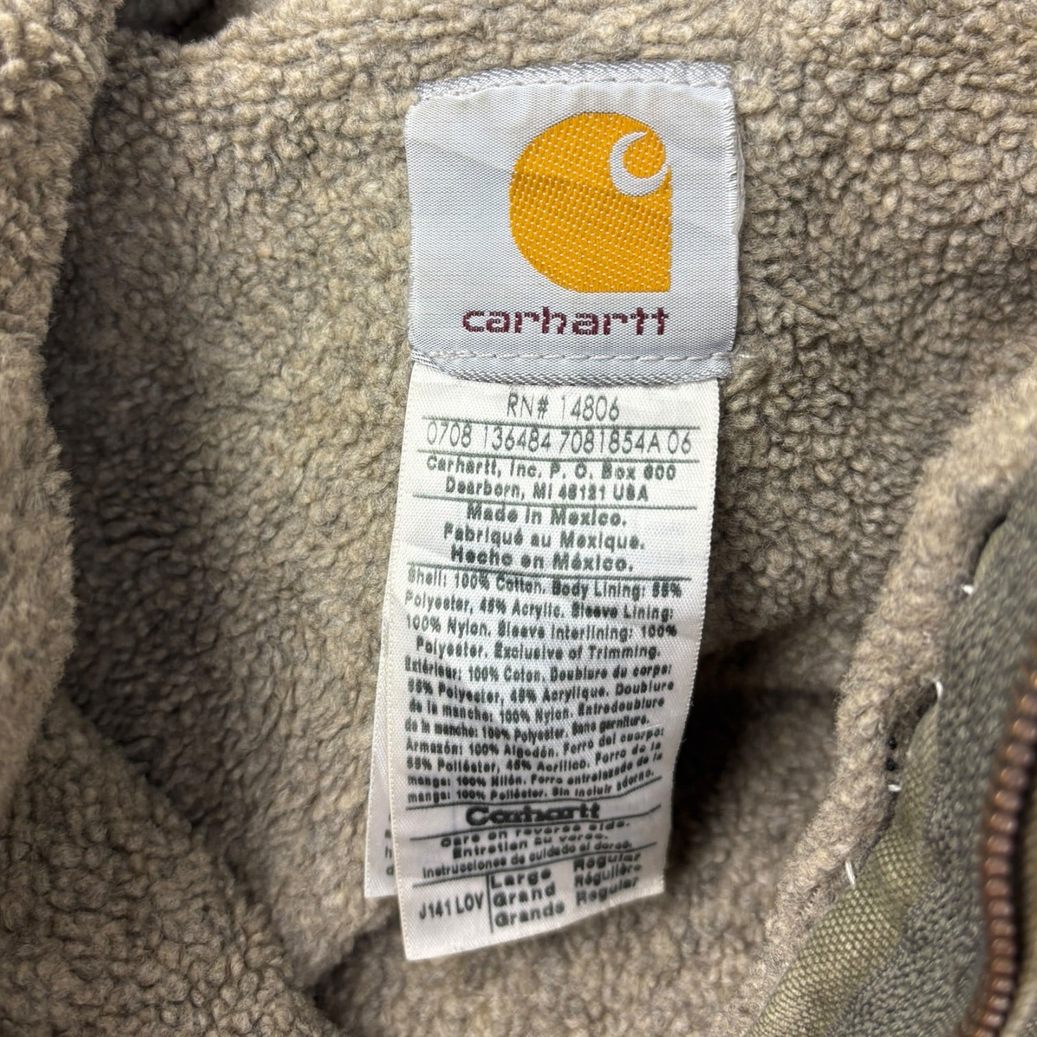 Carhartt Sierra Jacket Light Olive J141