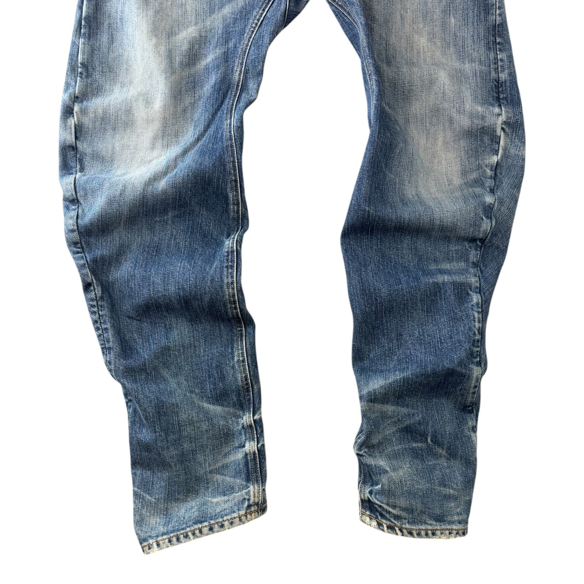 Evisu Double Pocket Logo Pants Medium Wash