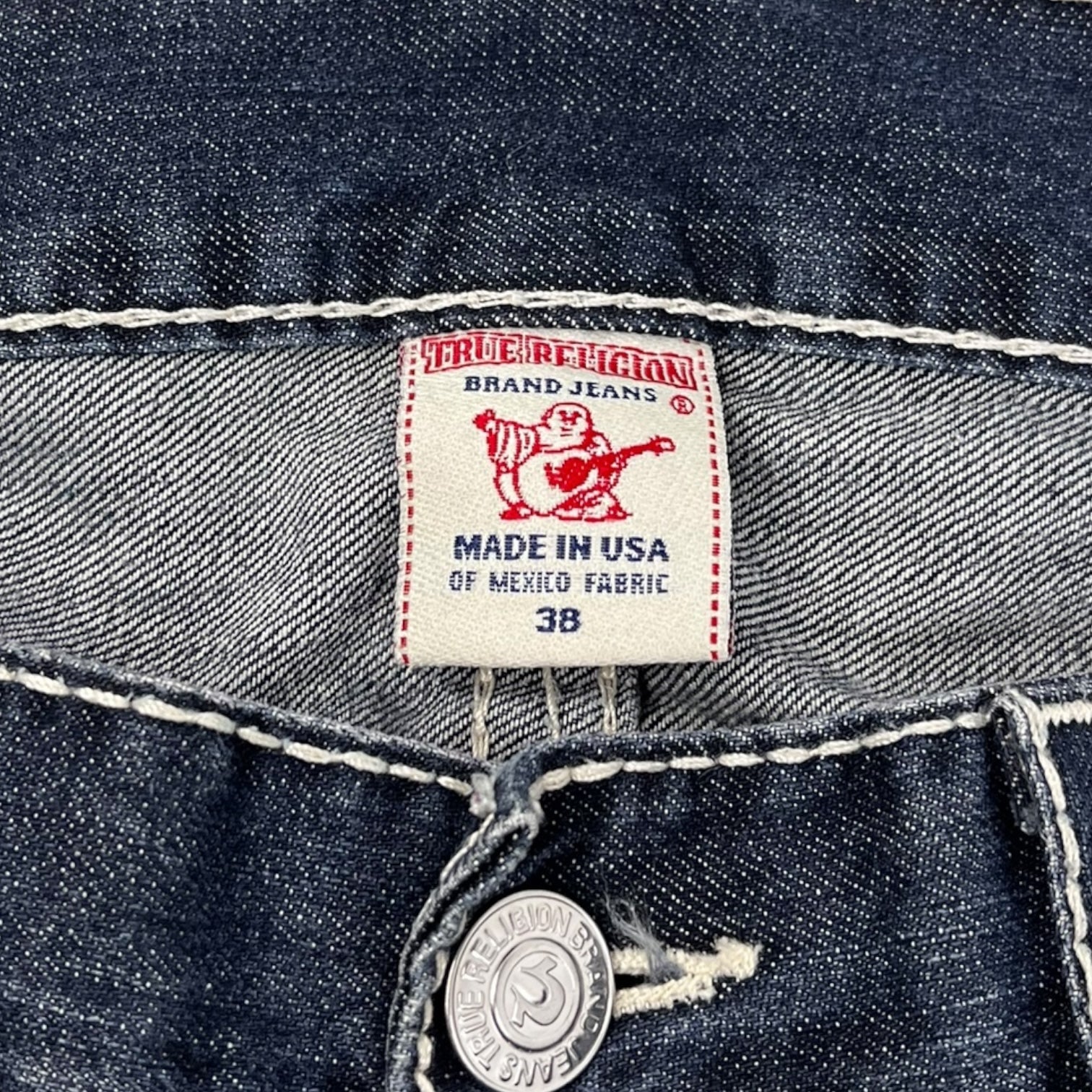 Vintage Y2K True Religion Denim Contrast Stitch Bottoms