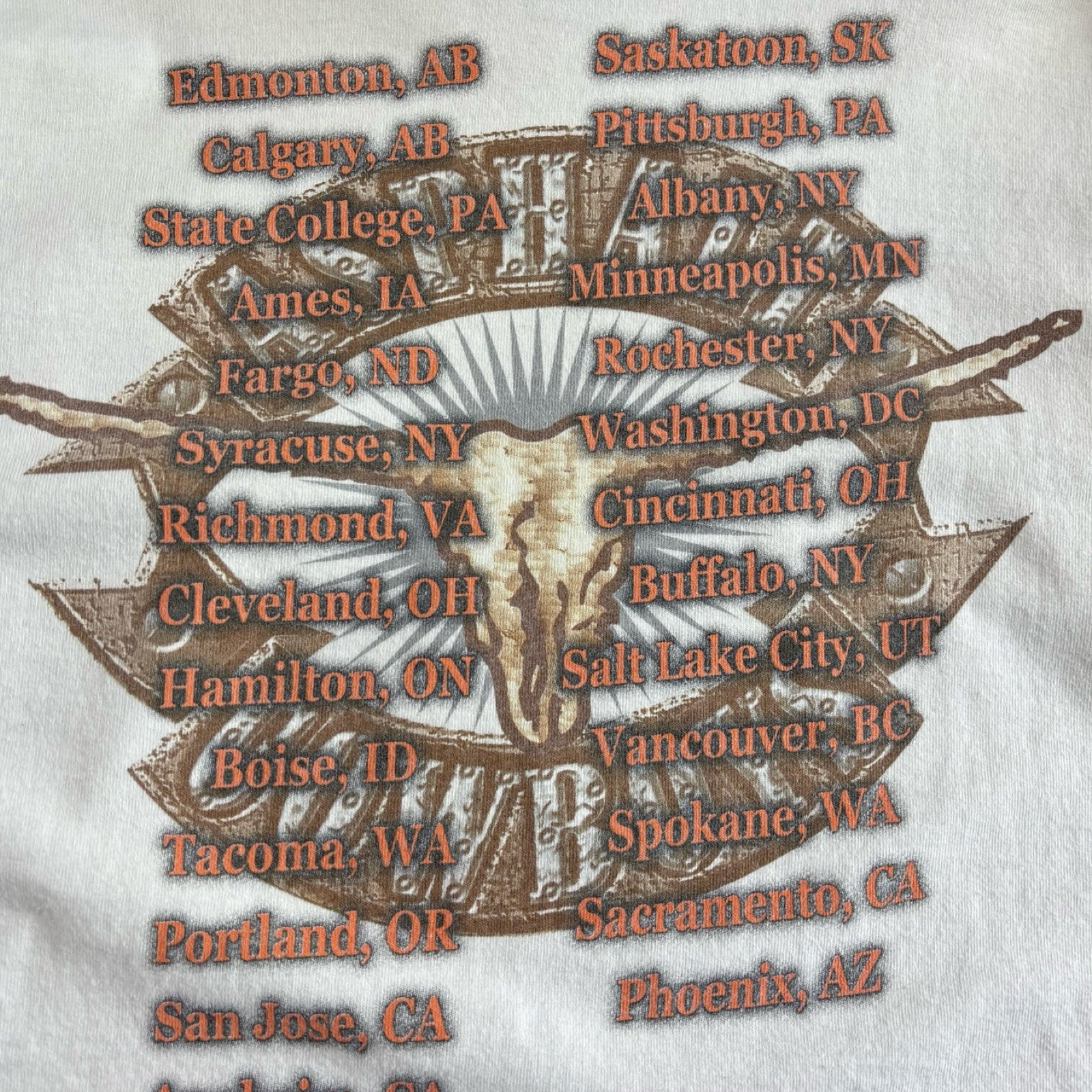 1990s Brooks & Dunn Tour L/S White