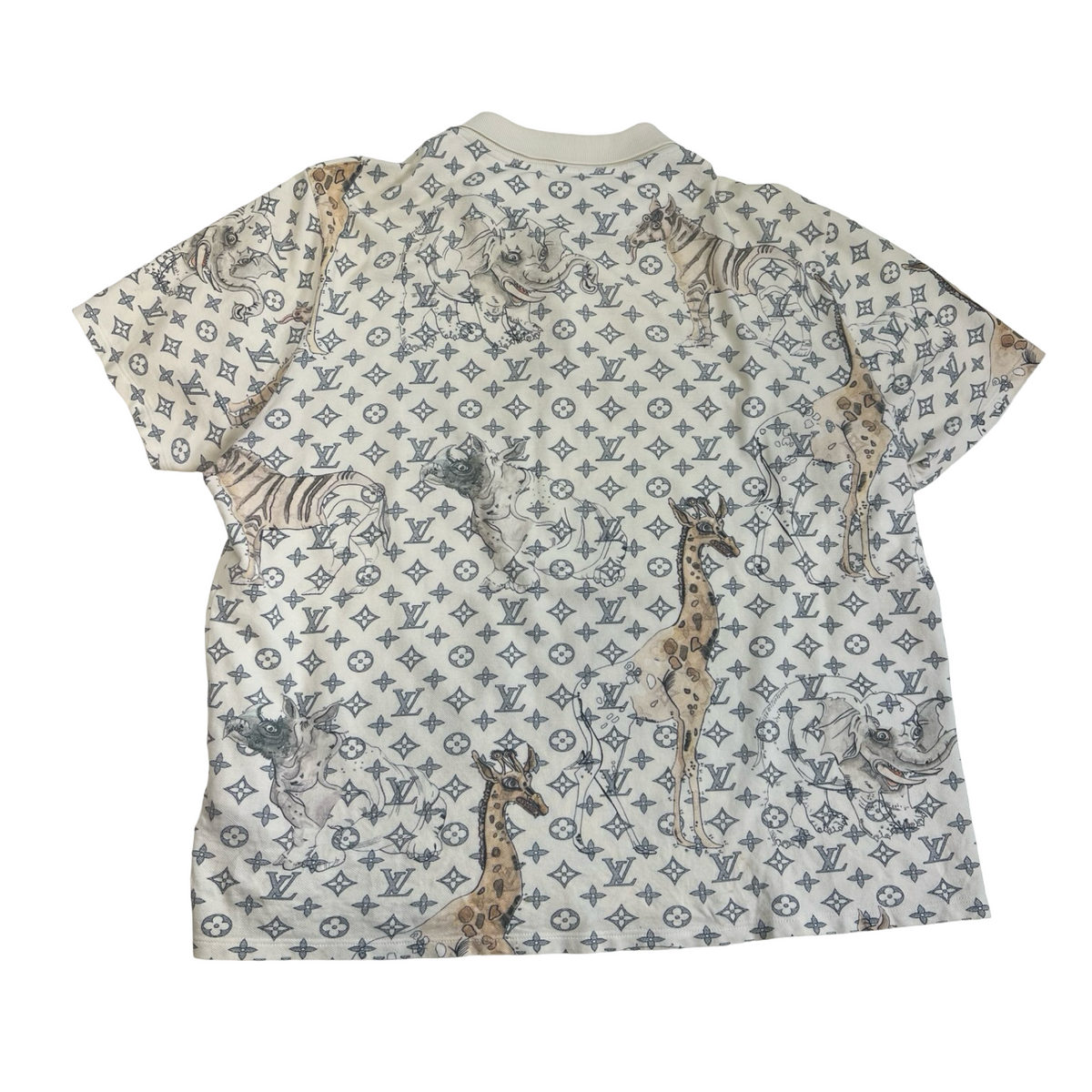 Louis Vuitton x Chapman Brothers Savannah Monogram Piqué Polo