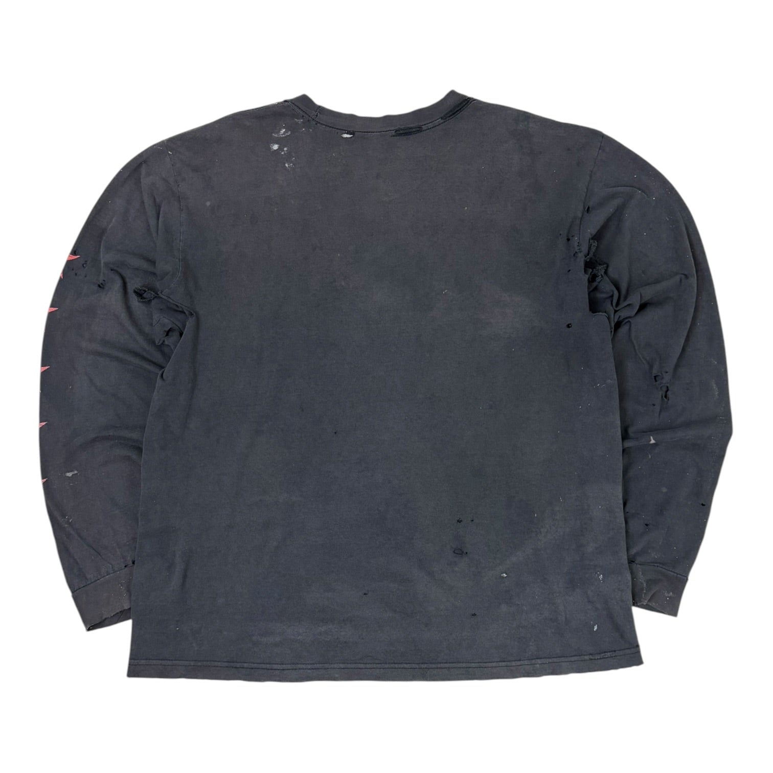 Vintage System Of A Down Distressed Longsleeve Black