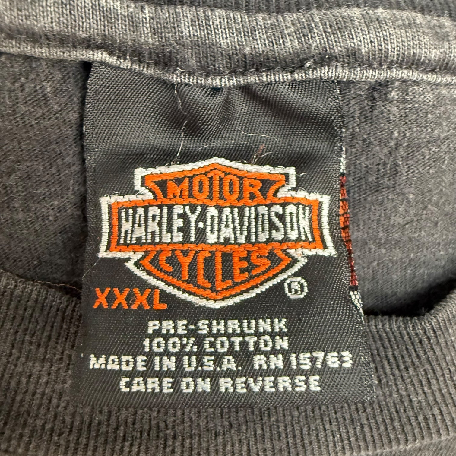 Vintage Harley Davidson The Strong Survive Tee Black