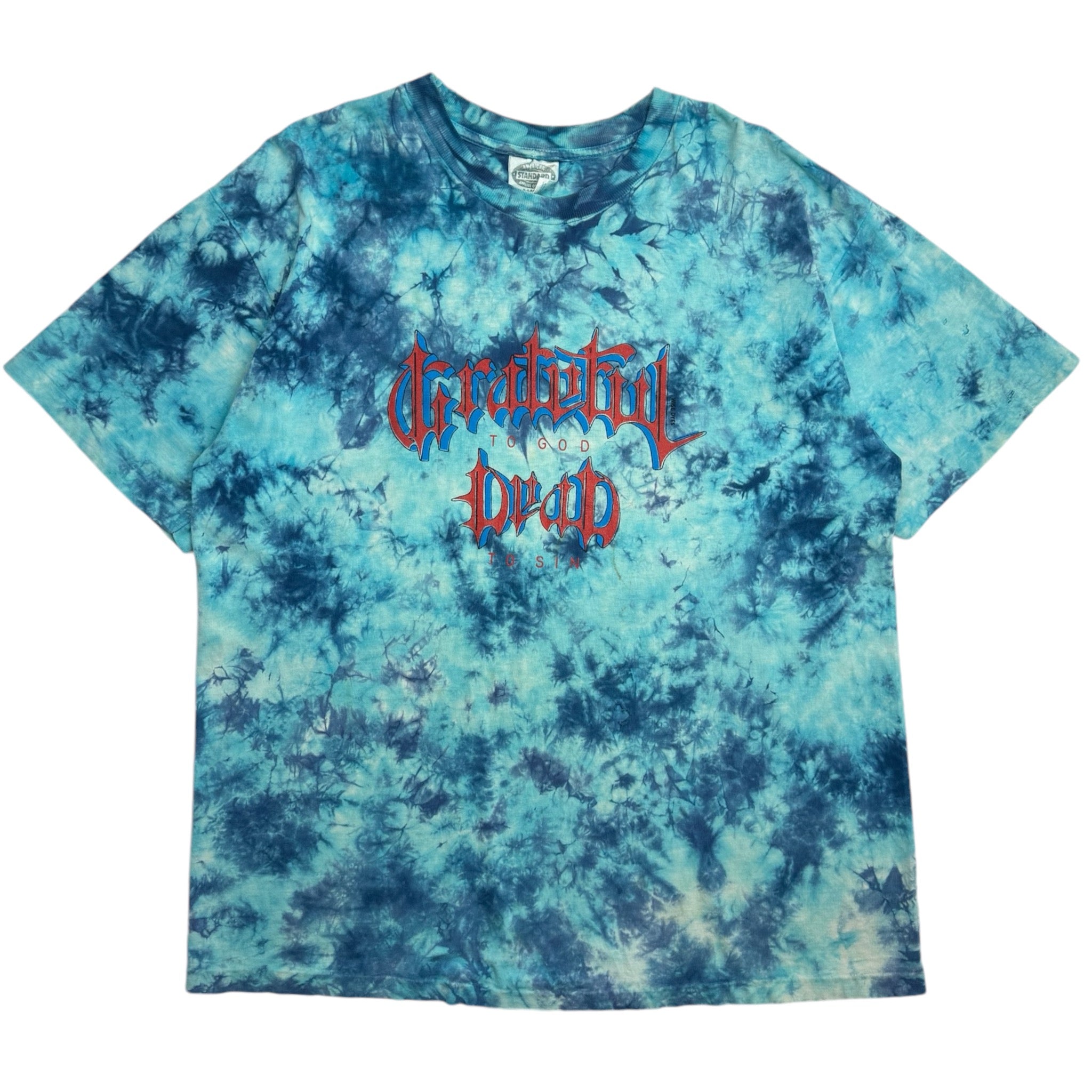 Vintage Grateful Dead Jesus Parody Tie Dye T-Shirt