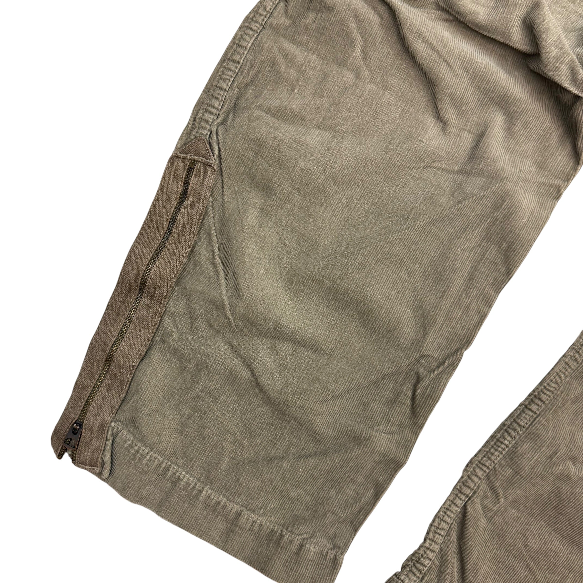 Vintage Polo Jeans Co. Corduroy Cargo Pants Light Brown