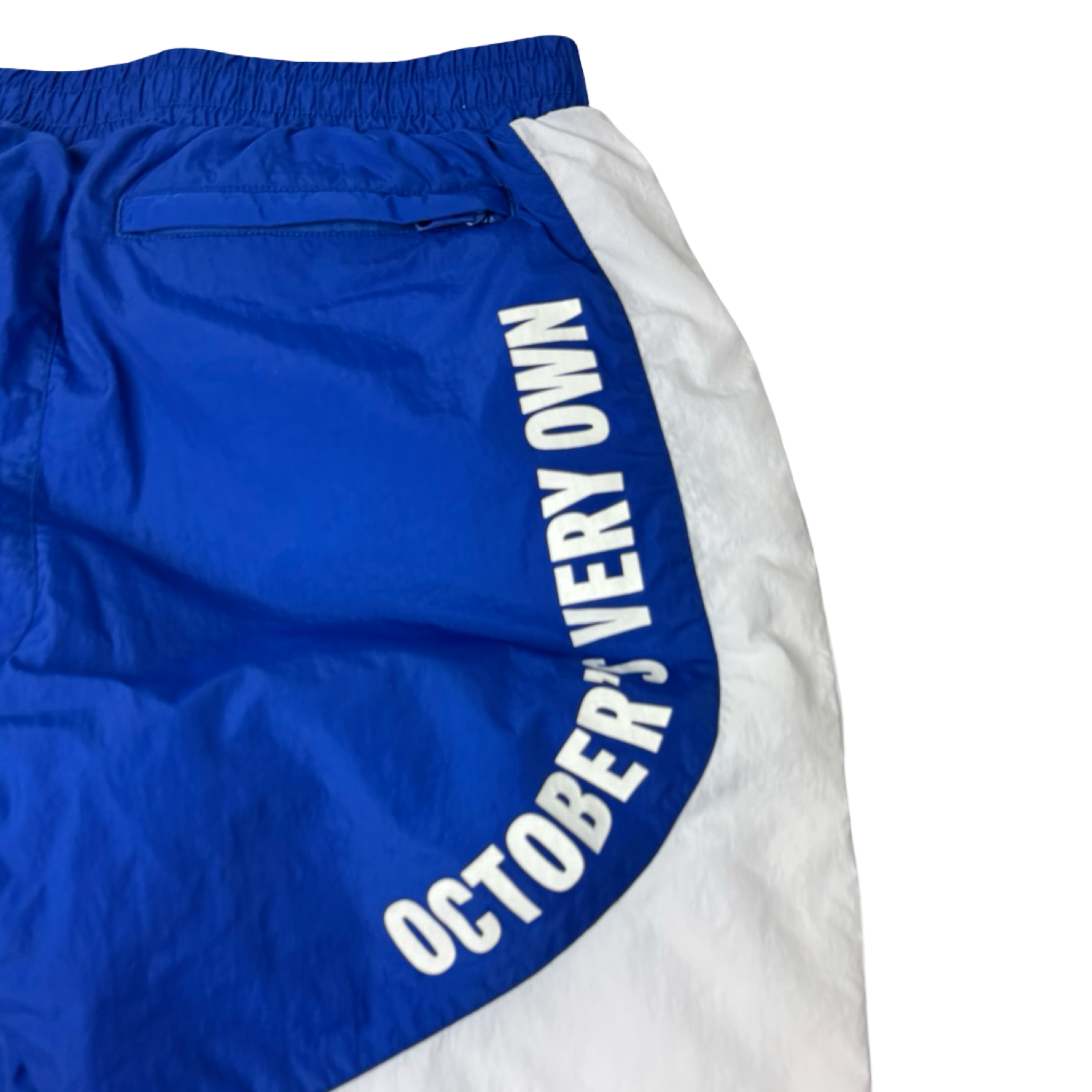 OVO Track Bottoms White/Blue