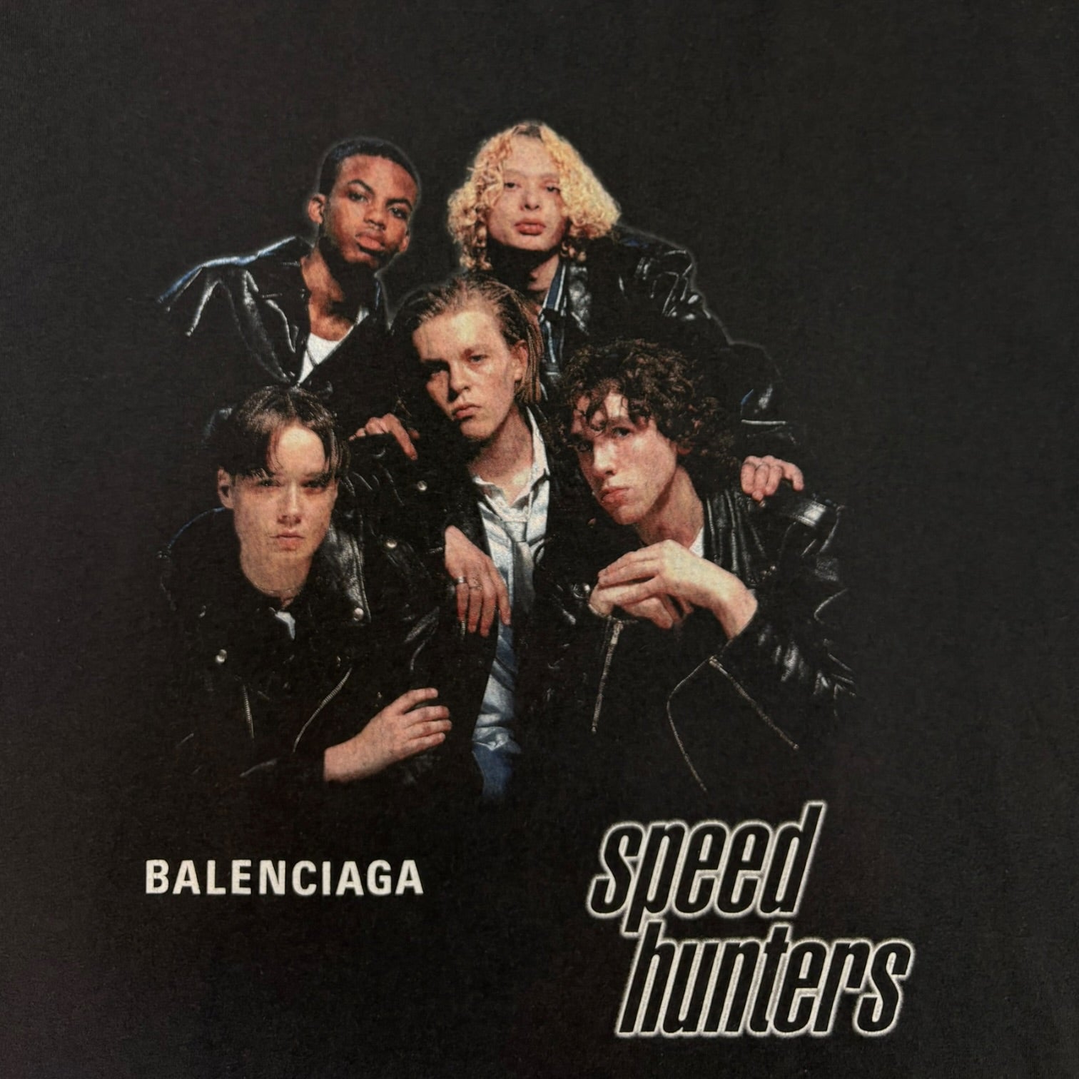 Balenciaga Speedhunters Tee Black