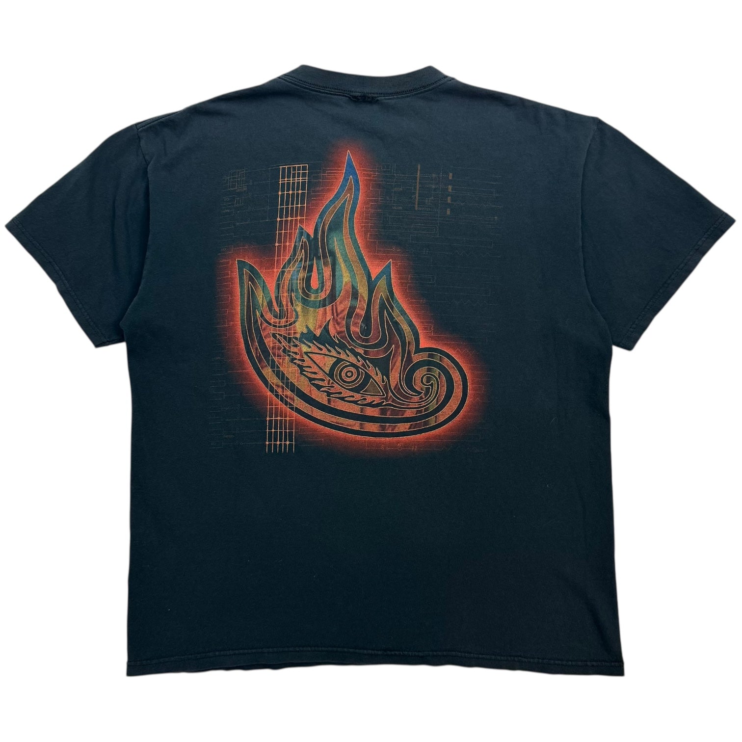 2002 Tool Inside The Outside Tour Tee Black